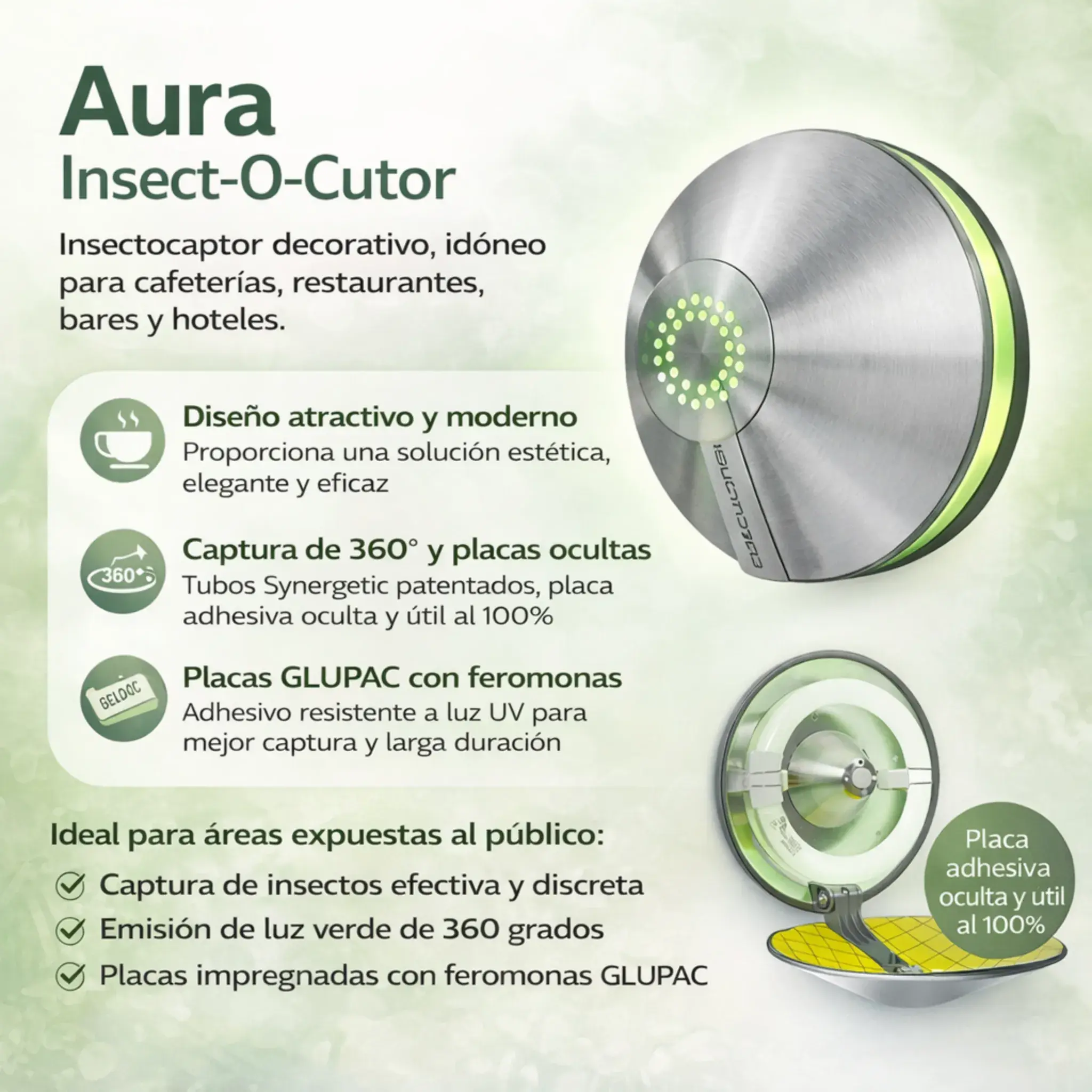 Aura Inox 22W – Insectocutor Pelsis - Image 3
