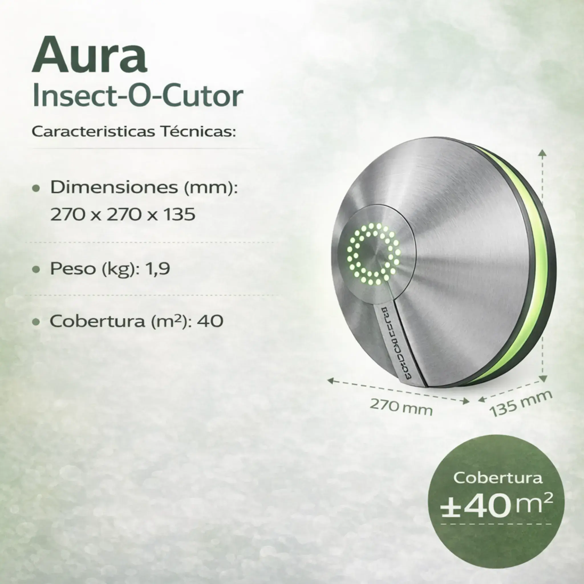 Aura Inox 22W – Insectocutor Pelsis - Image 5