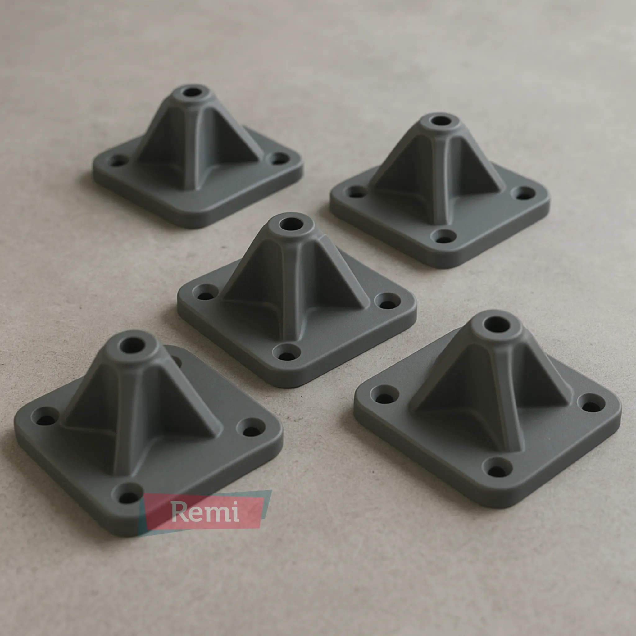 Base para Postes Apta para Adhesivo 10 Unidades - Remi Hogar - Image 3
