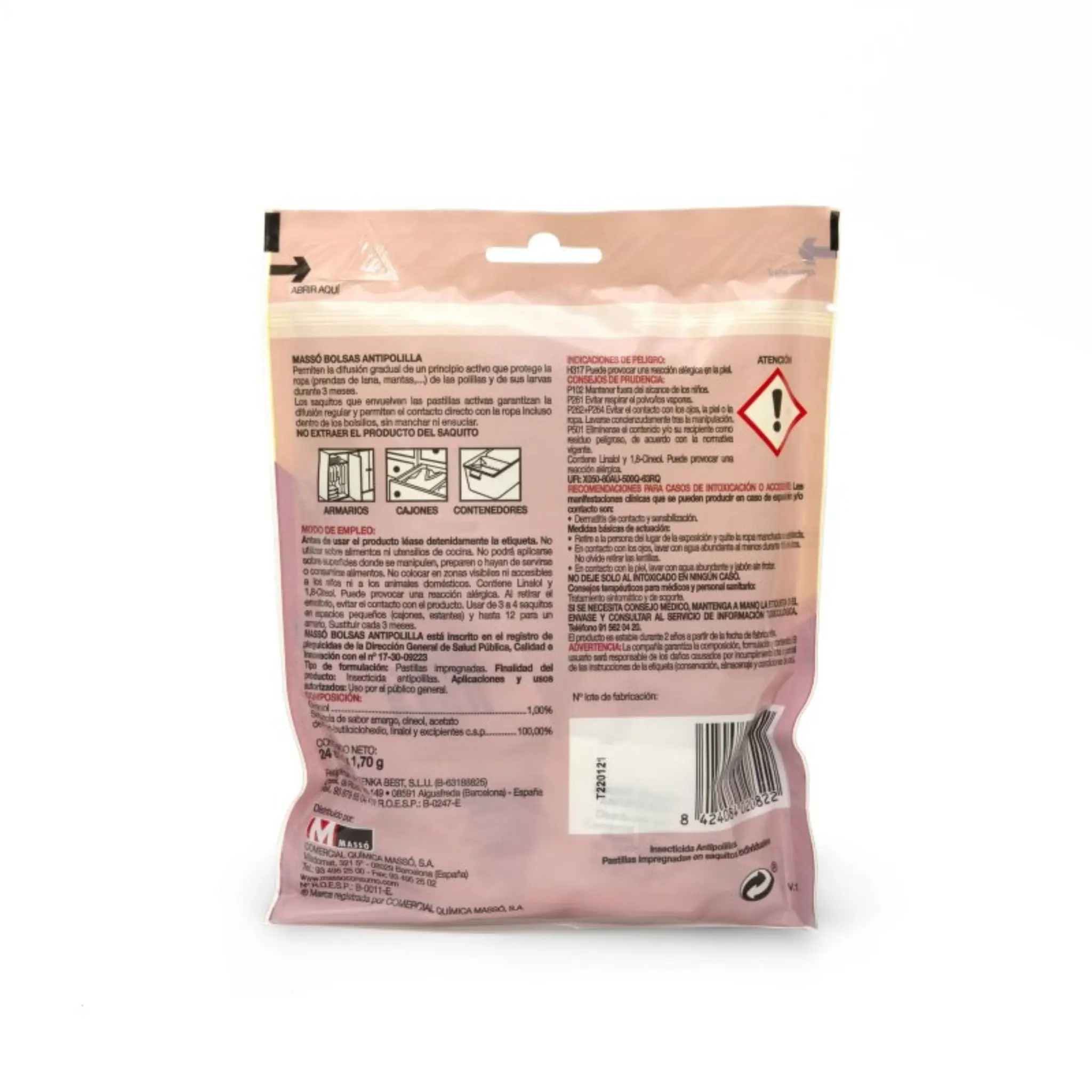 Bolsa Antipolillas y larvas con aroma - Preben - Image 3