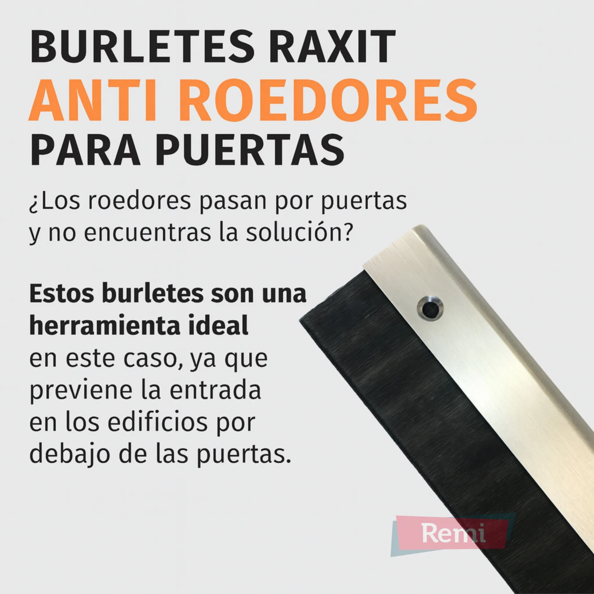 Burletes Anti Roedores para Puertas - Raxit - Image 3