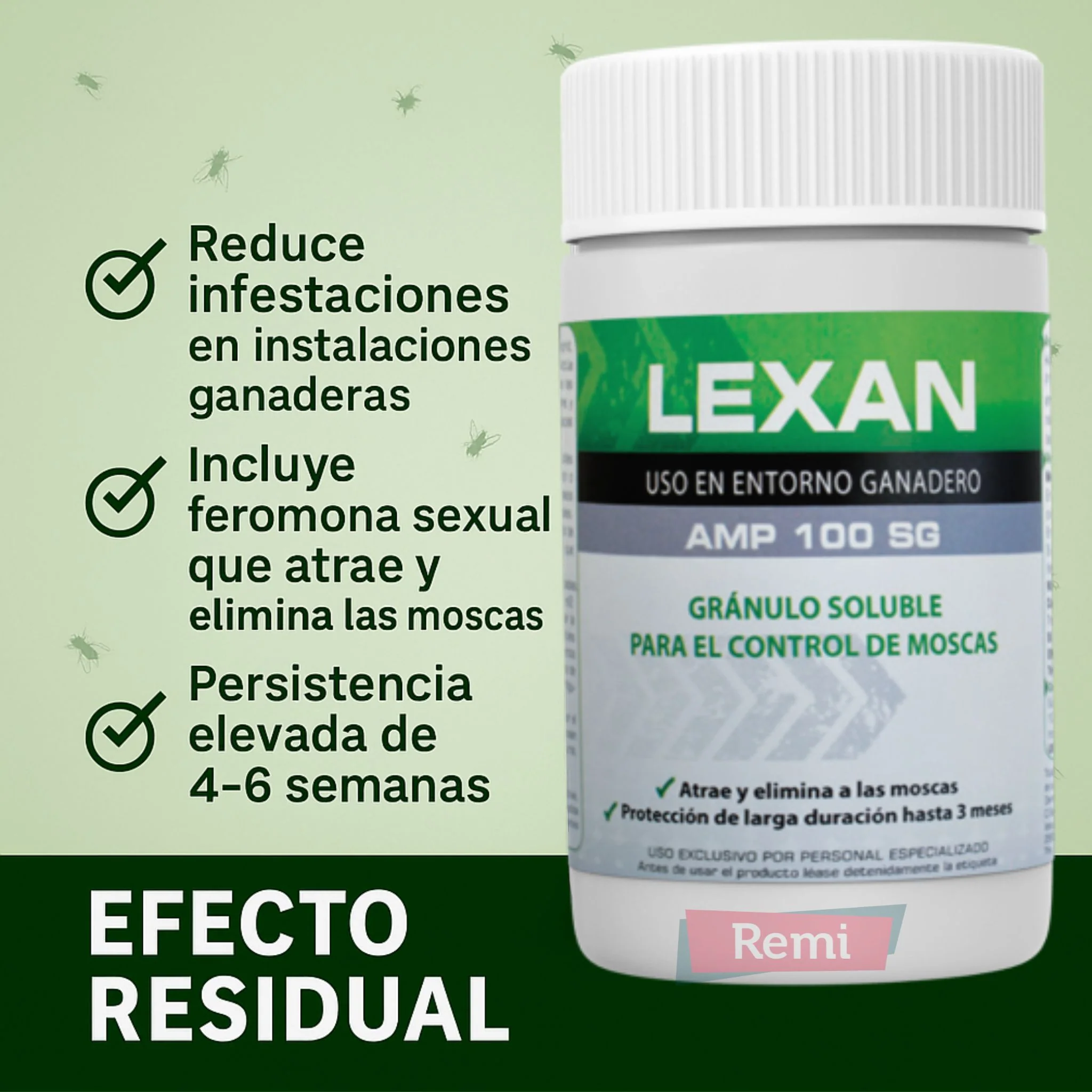 Cebo mosquicida granulado - Lexan AMP 100 SG - Image 3