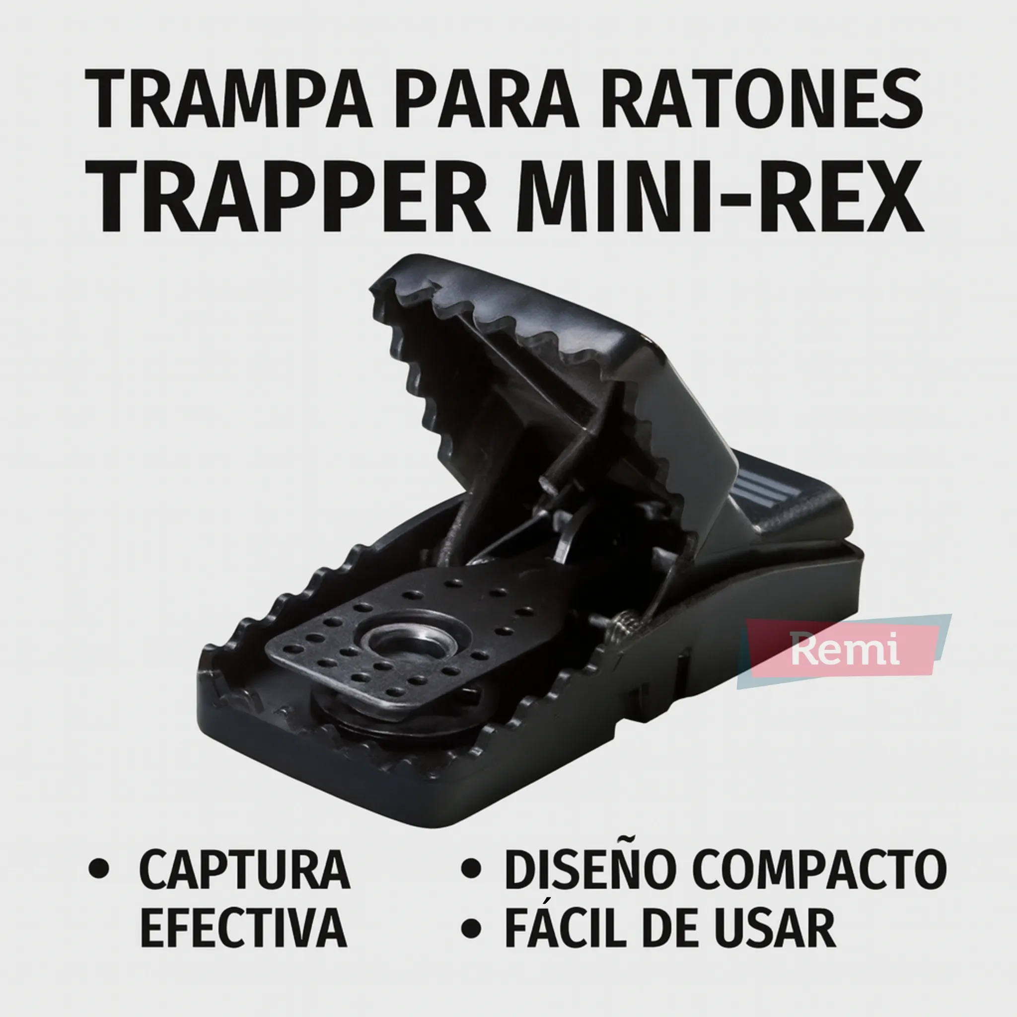 Cepo para Ratones Trapper Mini-Rex - Remi Hogar - Image 3