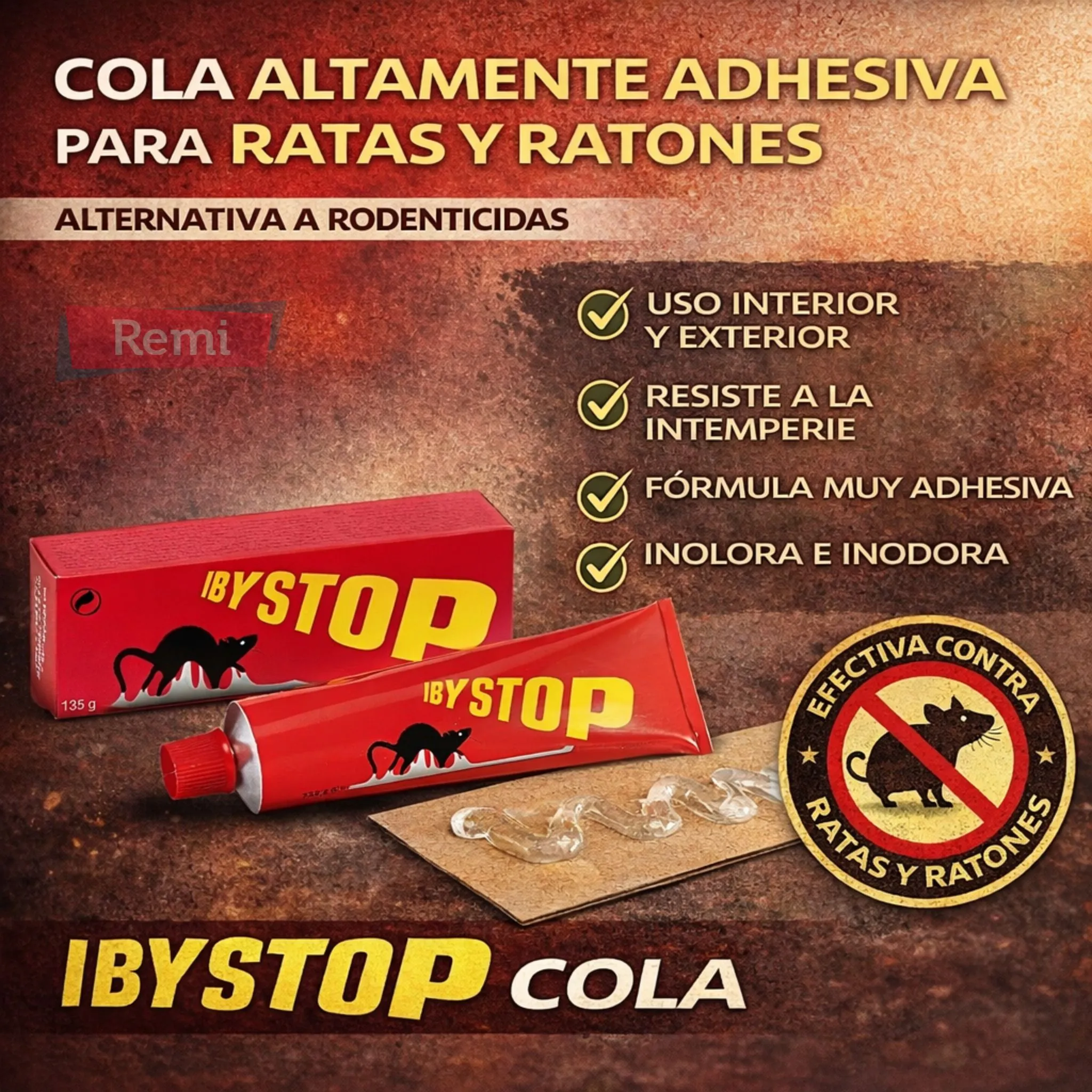 Cola para Ratas y Ratones Pegamento - IBYSTOP - Image 3