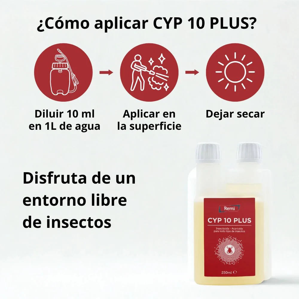 Insecticida Acaricida Concentrado Emulsionable Cipermetrina - Remi Hogar - Image 4