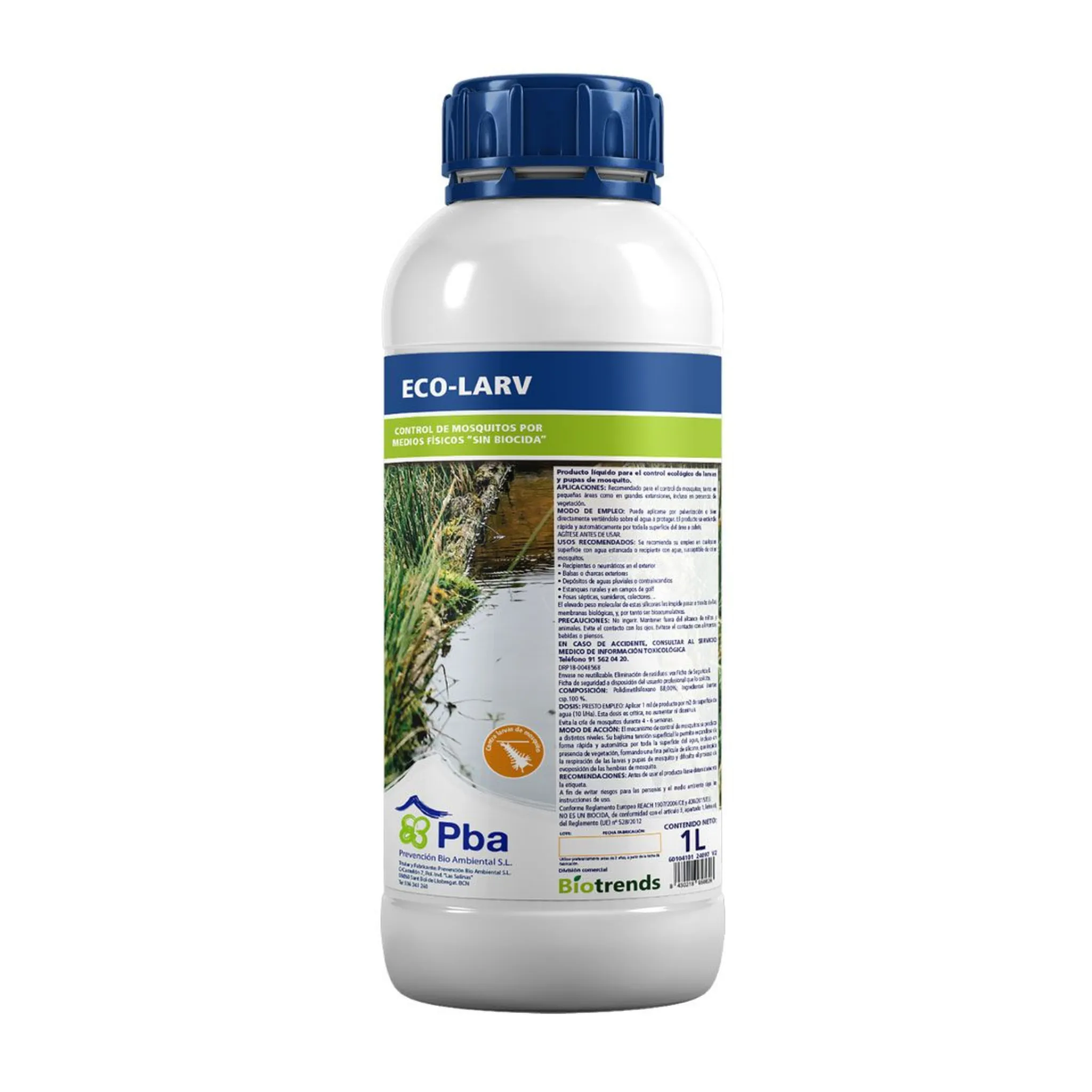 Control de Larvas de Mosquitos en Agua Estancada - Eco Larv
