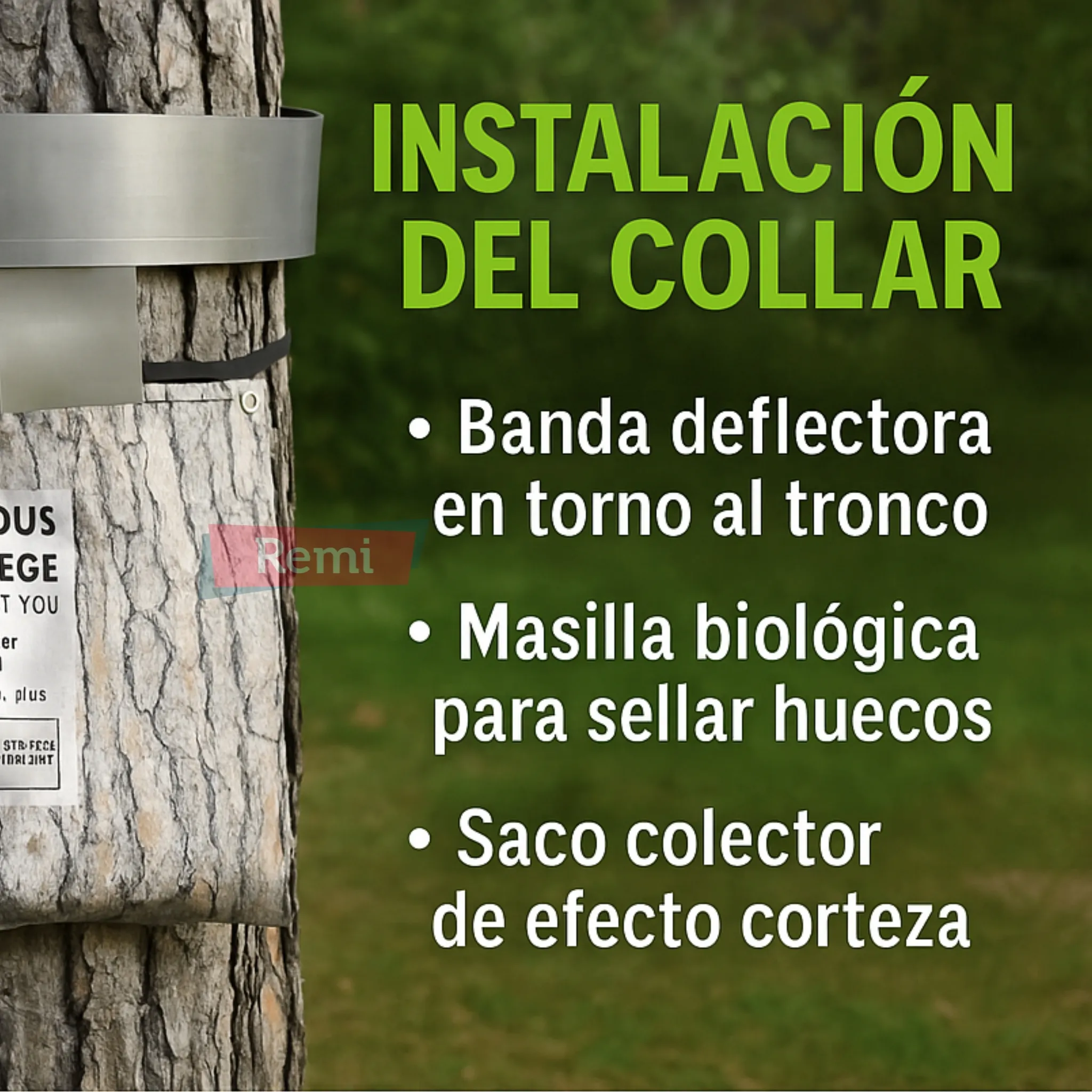 Kit 10 Trampas para procesionaria Premium - Écopiège Ecorce - Image 10