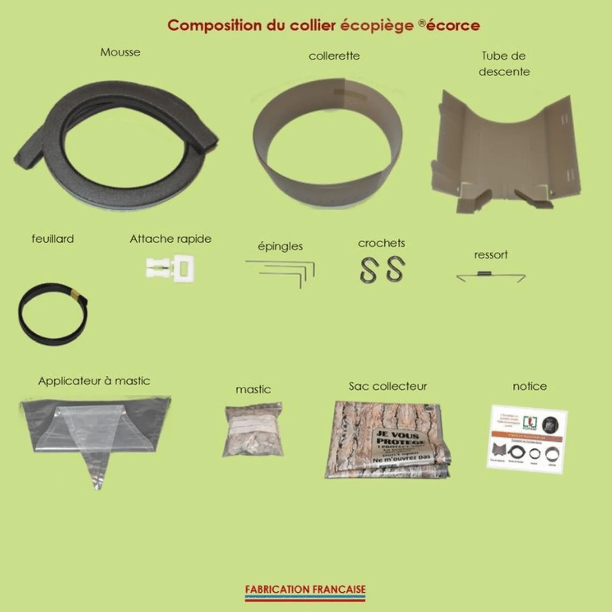 Kit 10 Trampas para procesionaria Premium - Écopiège Ecorce - Image 5