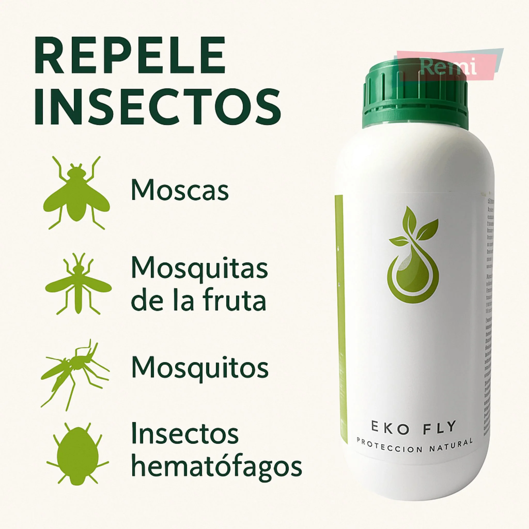 Eko Fly - Deshabituante natural para moscas y mosquitos 1 Litro - Image 5
