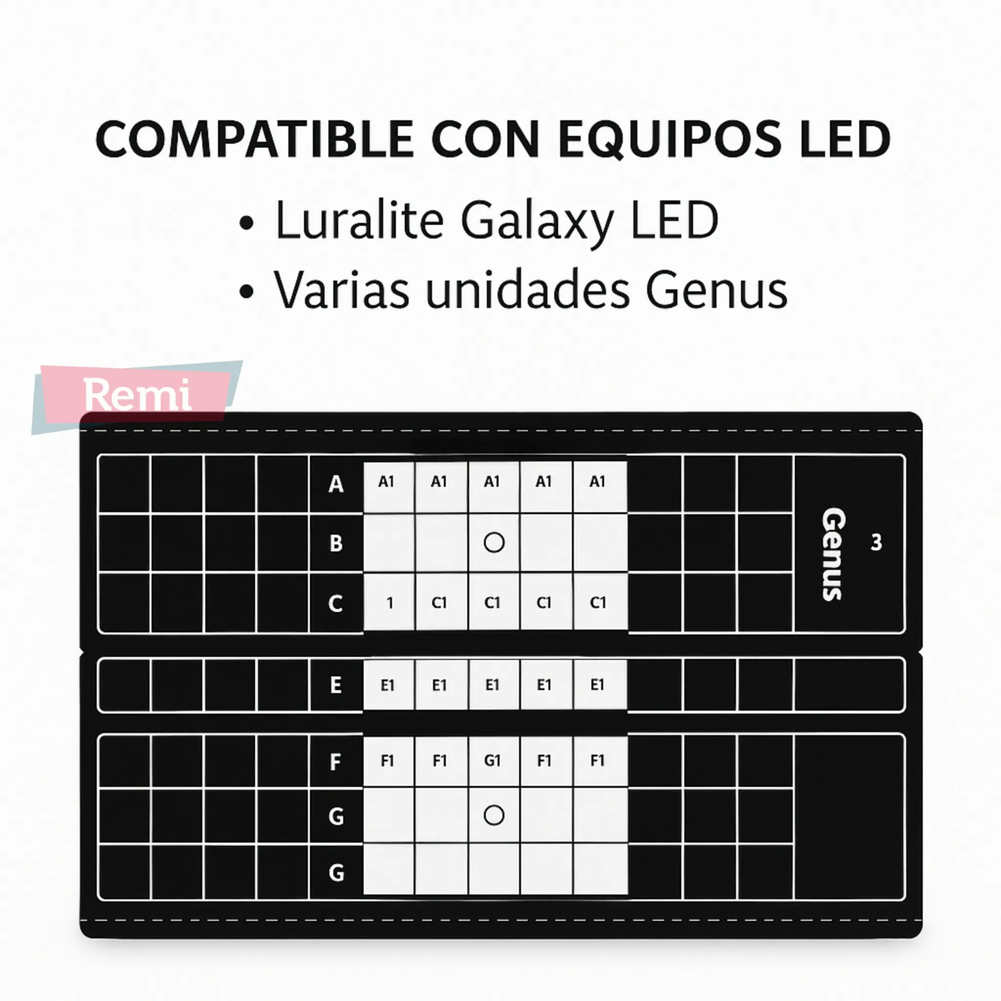 Genus Universal Easy Count tablas adhesivas - Image 6