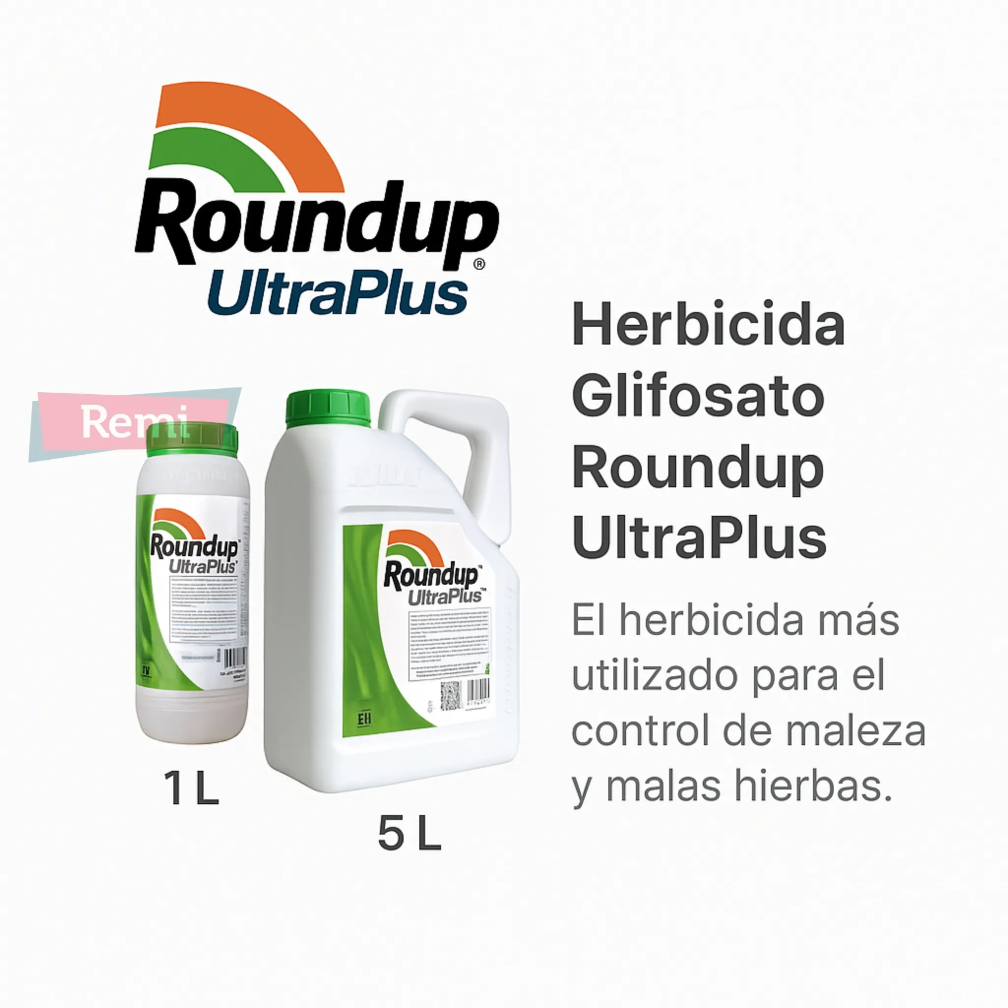 Roundup UltraPlus 20 L – Herbicida sistémico con glifosato 36% - Image 3