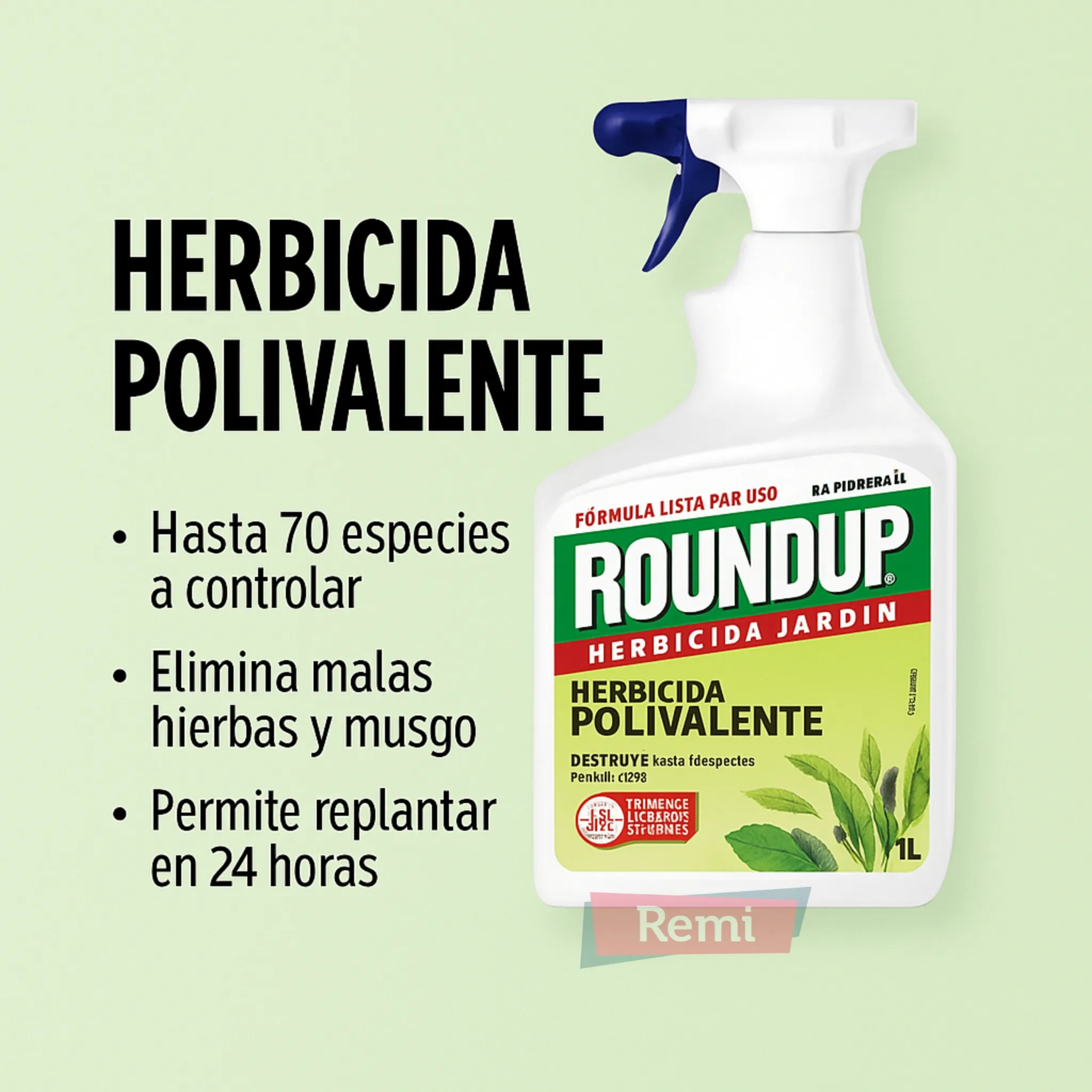 Herbicida Polivalente de Jardín - Roundup - Image 3