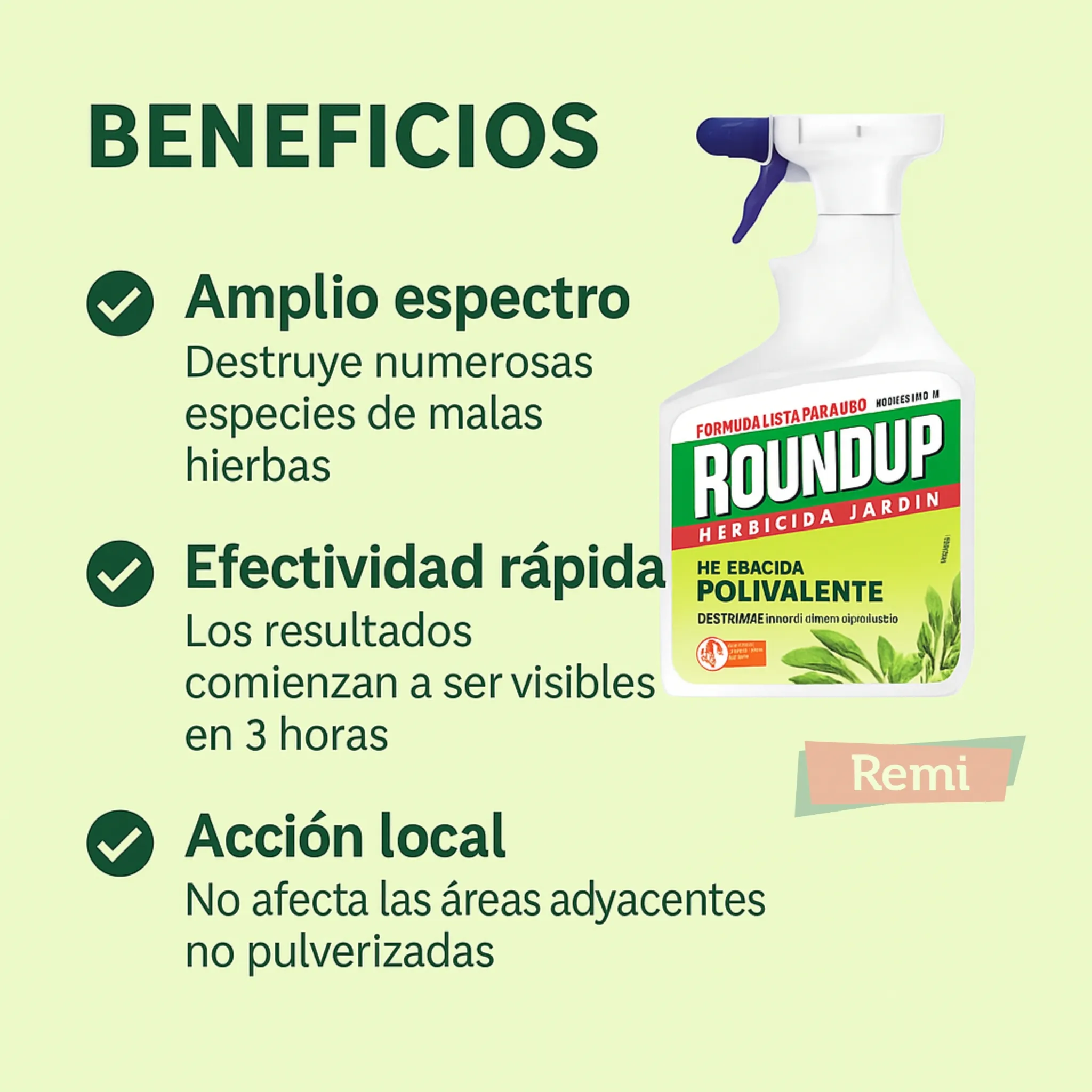 Herbicida Polivalente de Jardín - Roundup - Image 4