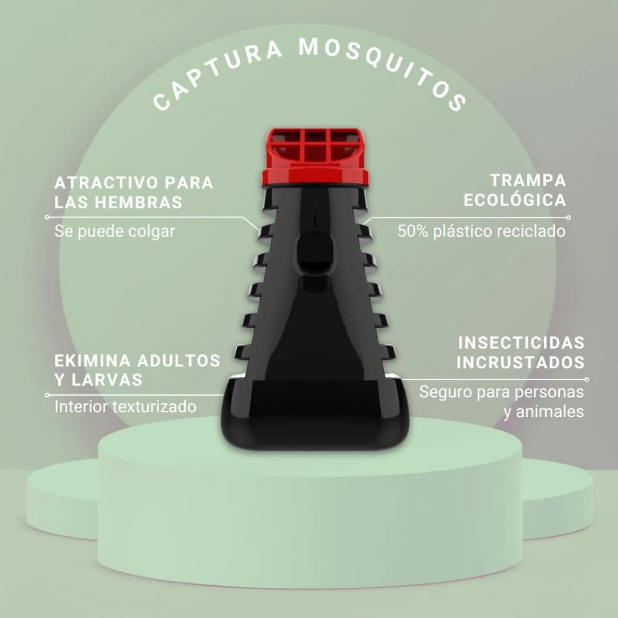 Inz-Eco Mosquito Trampa Ecológica - Image 5