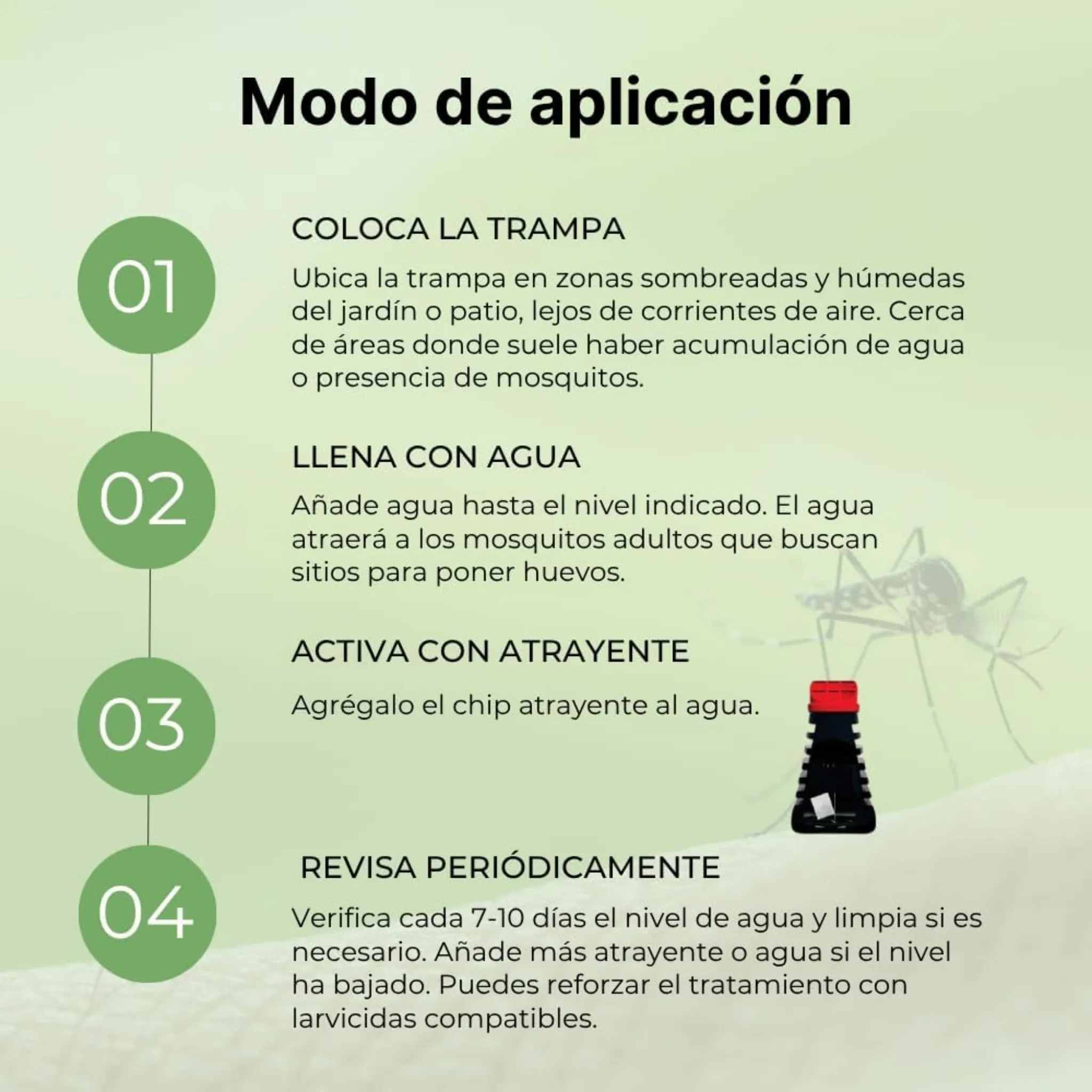Inz-Eco Mosquito Trampa Ecológica - Image 7