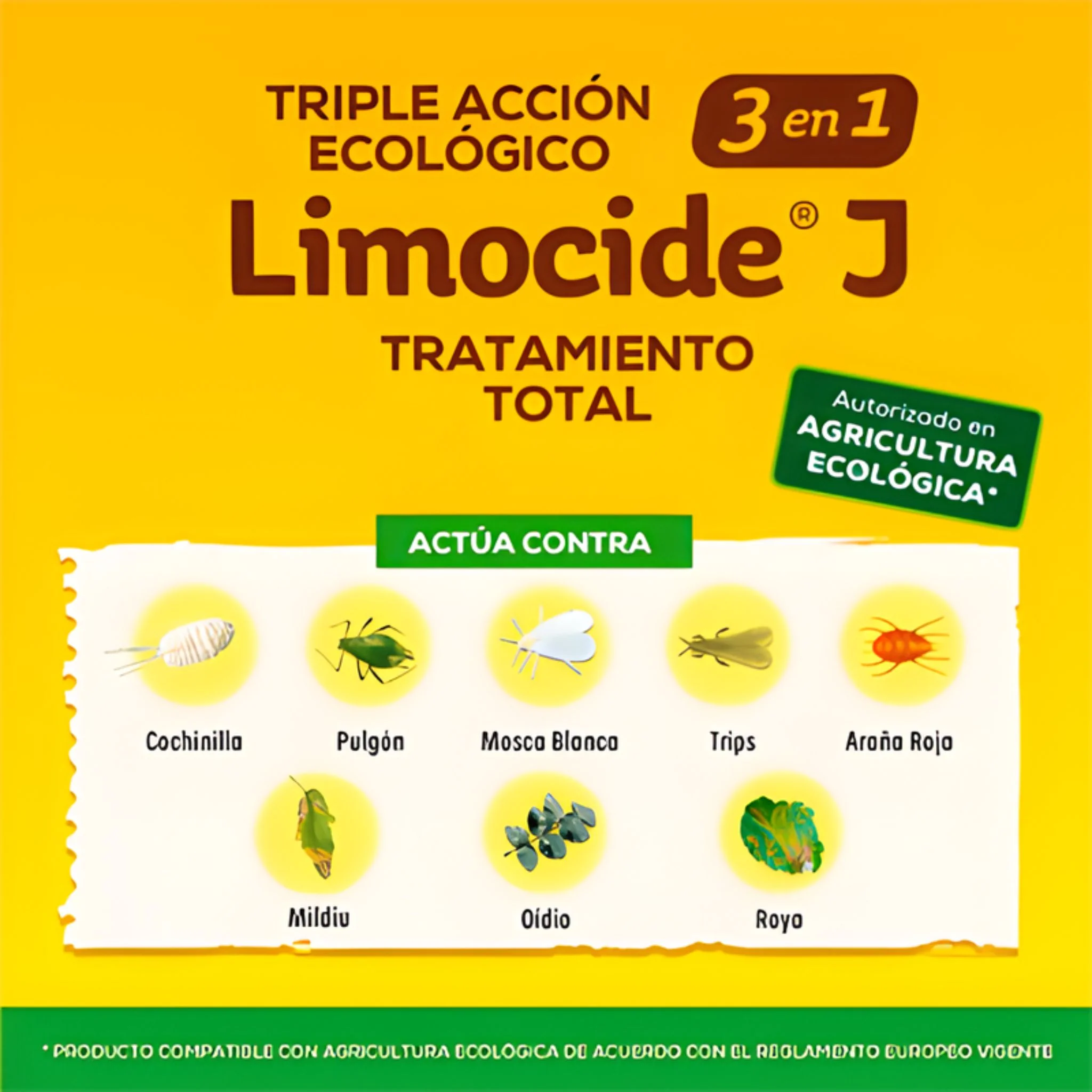 Insecticida, acaricida y fungicida ecológico a base de aceite de naranja - Limocide J - Image 3