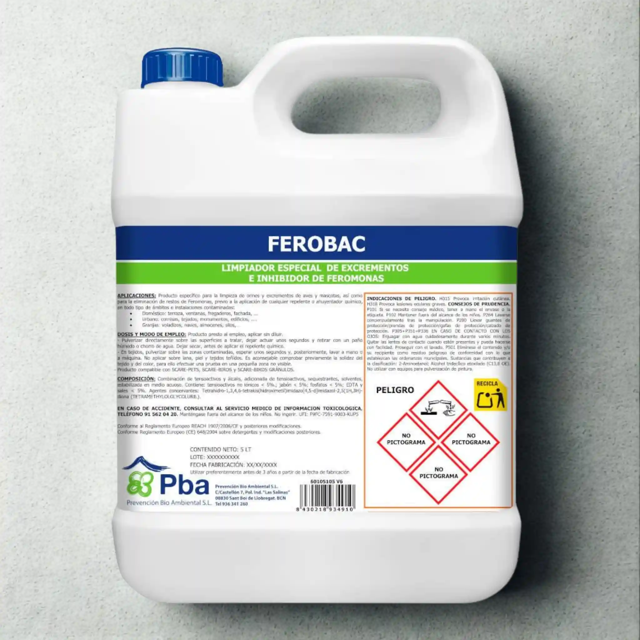 Limpiador eliminador de feromonas 500 ml - Ferobac - Image 4