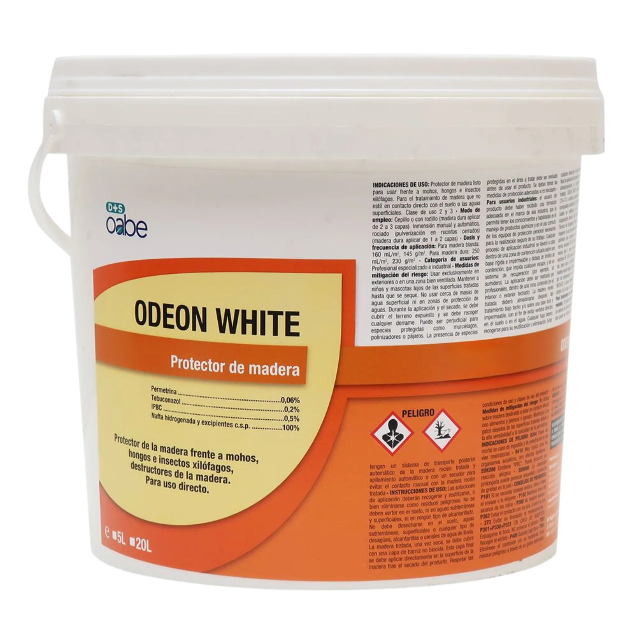 Protector madera gel contra xilófagos - Odeon White - Image 5