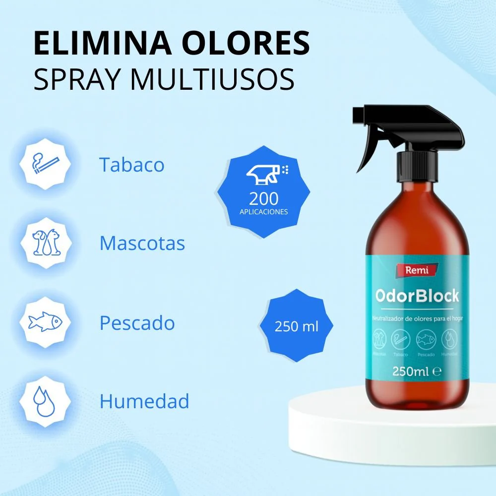 OdorBlock Mascotas Neutralizador de Olores - Remi Hogar - Image 3