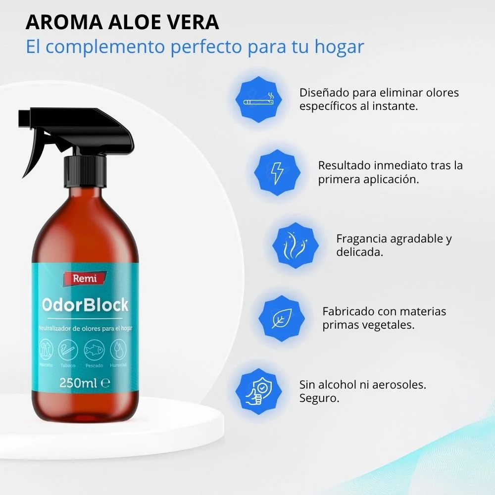 OdorBlock Mascotas Neutralizador de Olores - Remi Hogar - Image 4