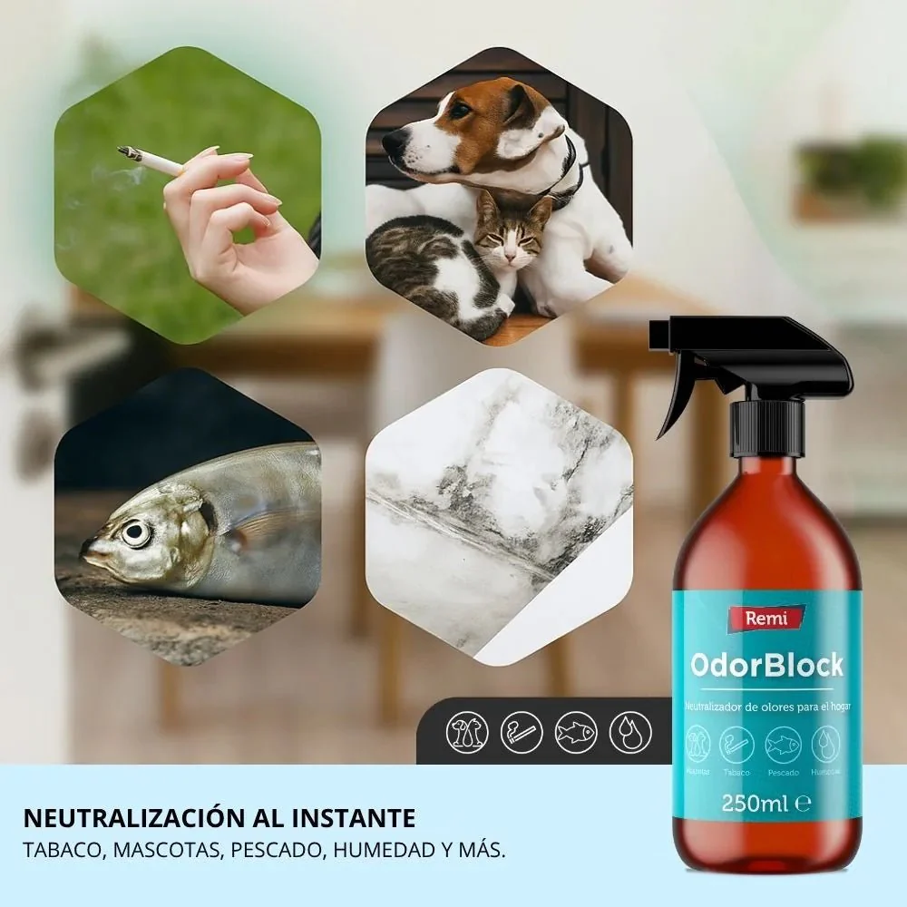 OdorBlock Mascotas Neutralizador de Olores - Remi Hogar - Image 5