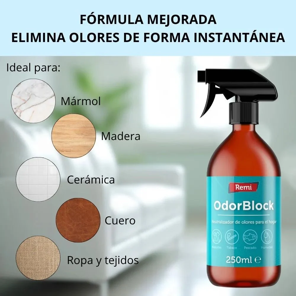 OdorBlock Mascotas Neutralizador de Olores - Remi Hogar - Image 7