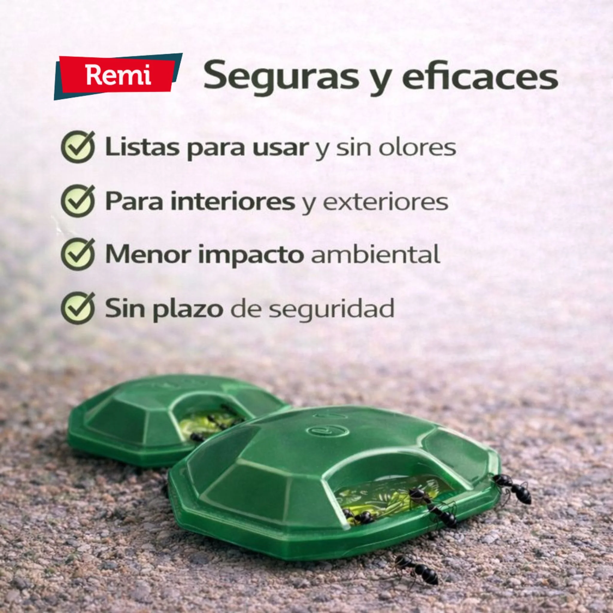 Pack 4 Trampas RMI Gel Hormigas Plus - Remi Hogar - Image 6