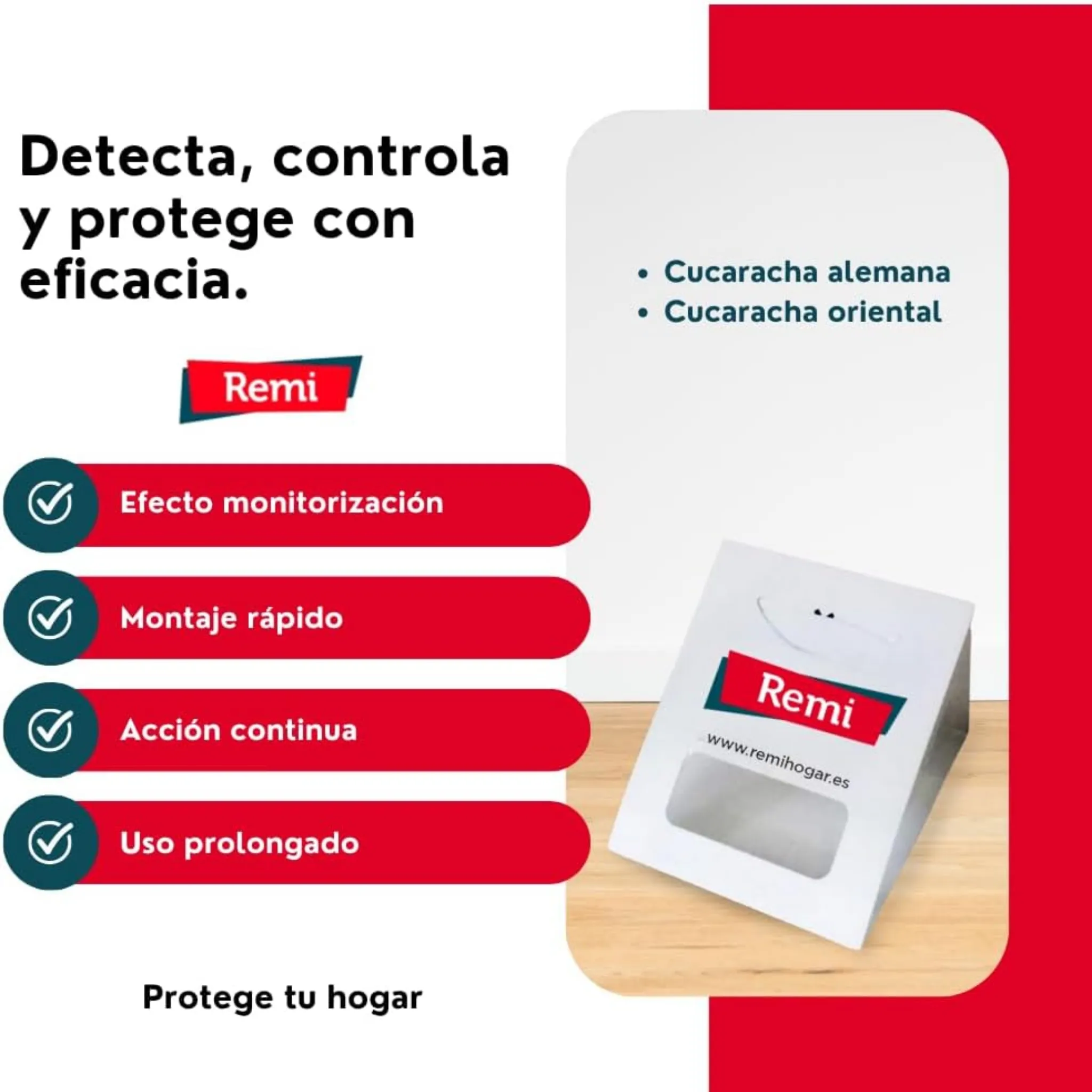 Pack Anti cucarachas Gel + Trampas - Remi Hogar - Image 4