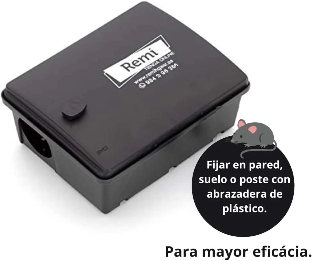 Pack 2 portacebos EVO para ratas + Raticida - Image 4
