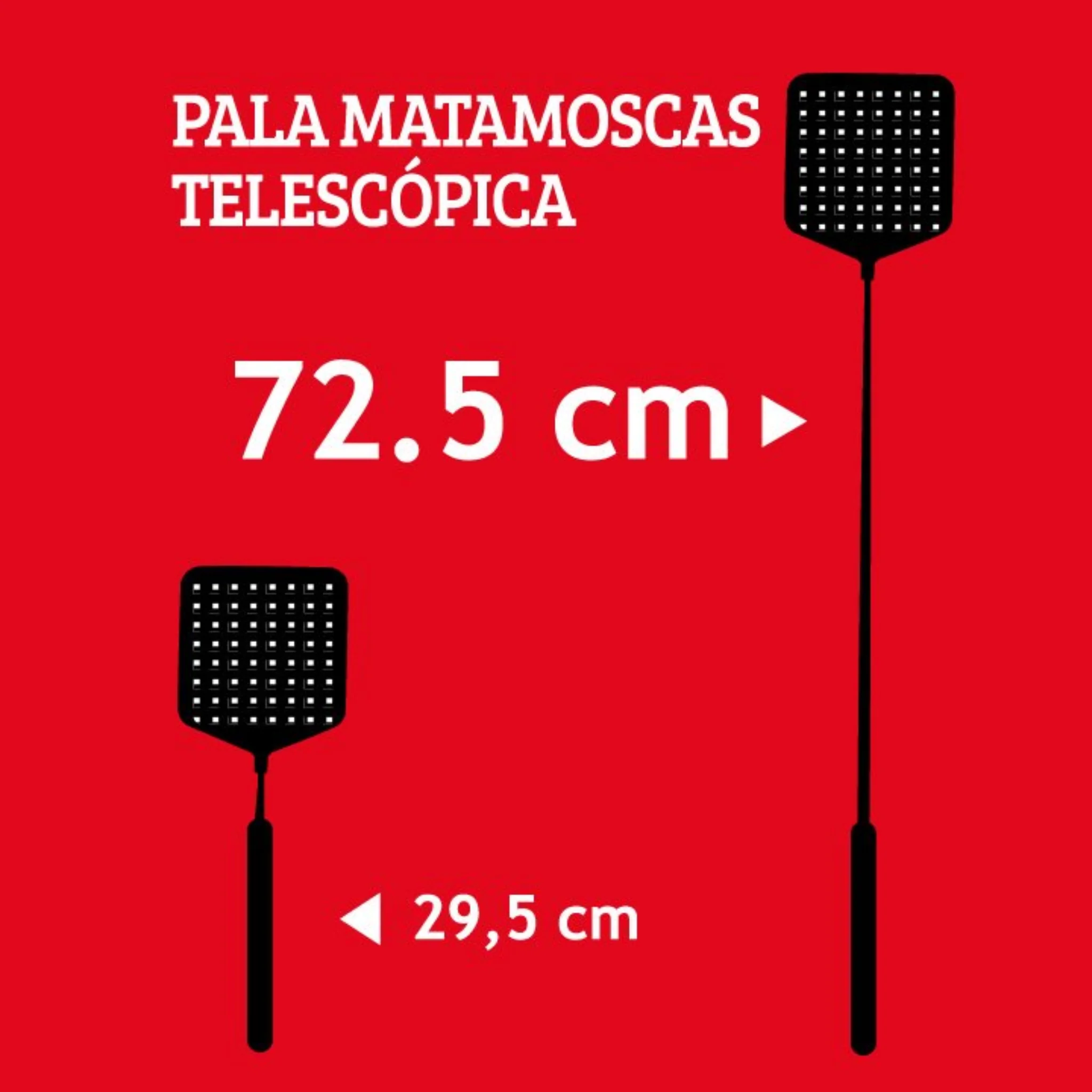 Pala matamoscas telescópica extensible - Preben - Image 3