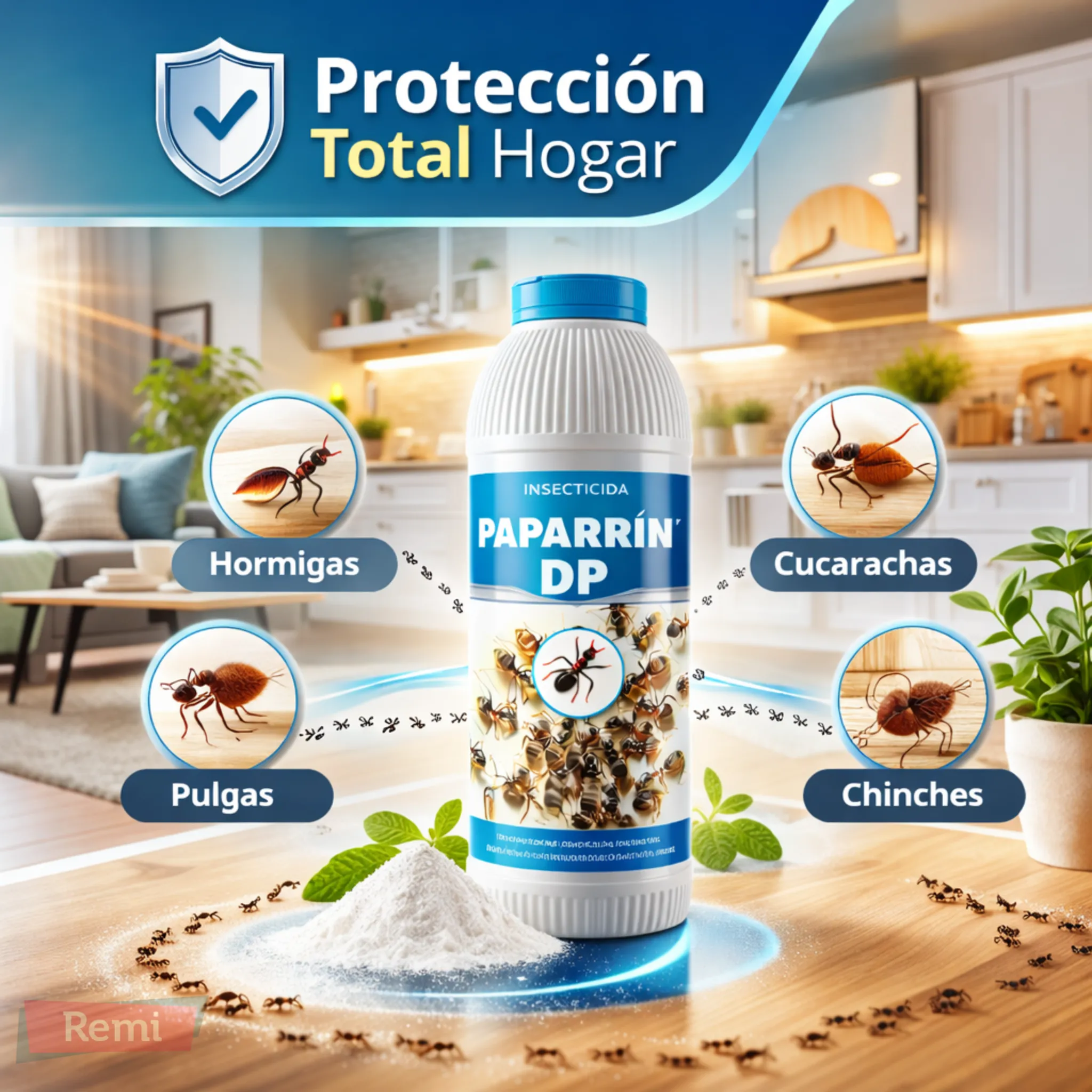 Insecticida Paparrín Massocide AD 1% Alfa-Cipermetrina - Image 3