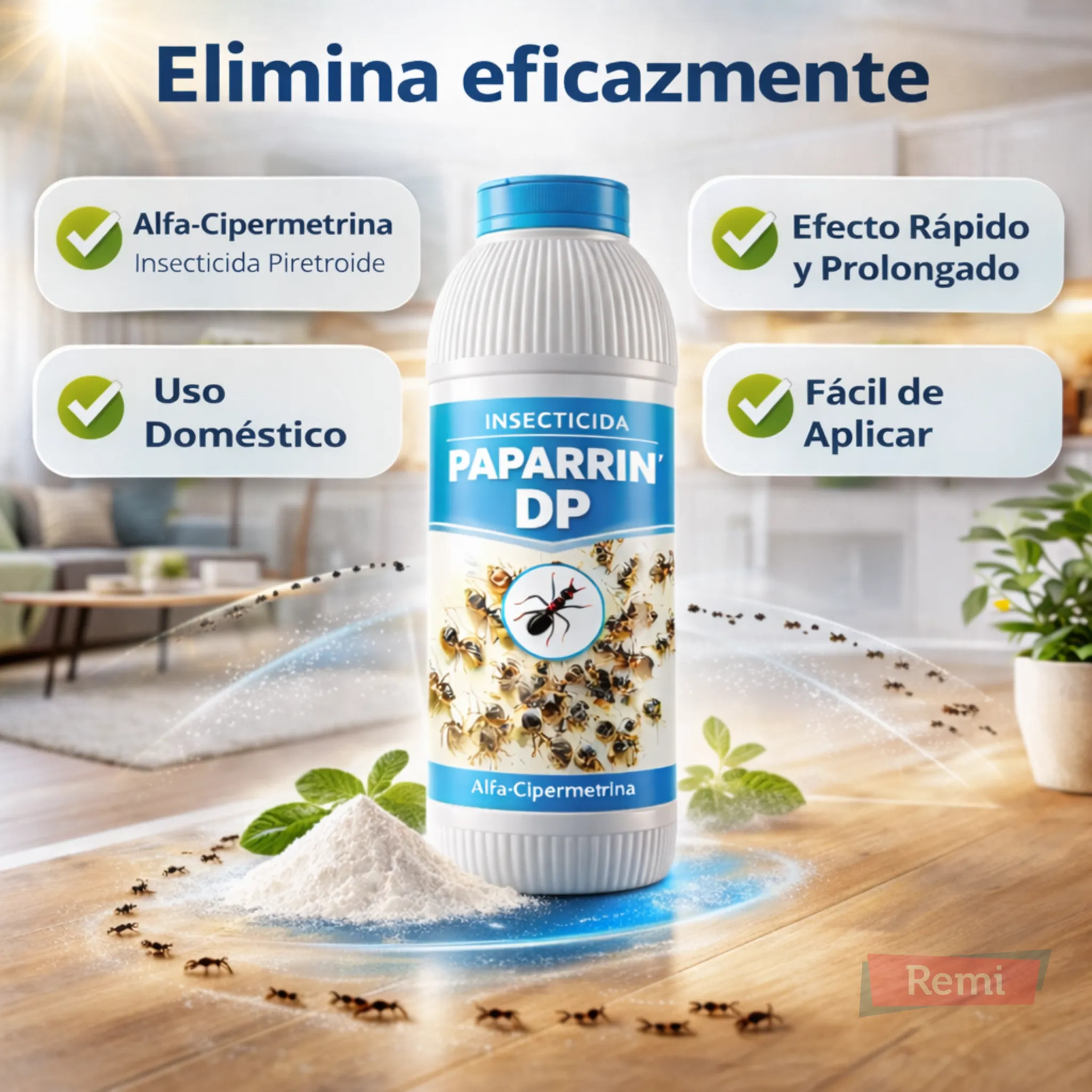 Insecticida Paparrín Massocide AD 1% Alfa-Cipermetrina - Image 4