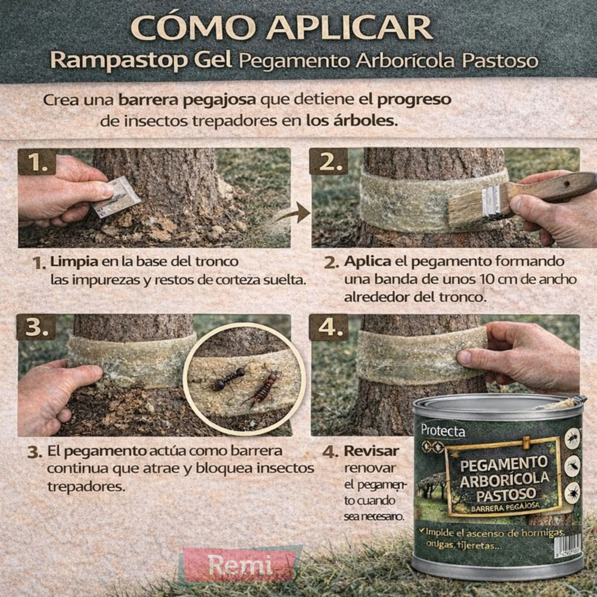 Pegamento arborícola 1 Litro - Rampastop Gel - Image 4