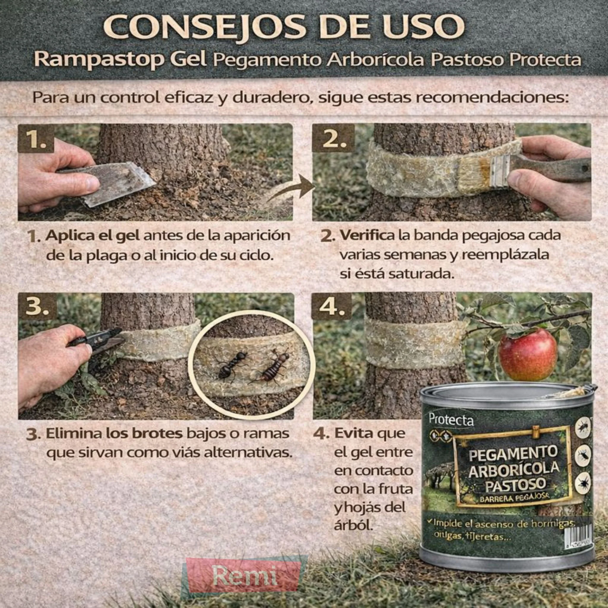 Pegamento arborícola 1 Litro - Rampastop Gel - Image 5