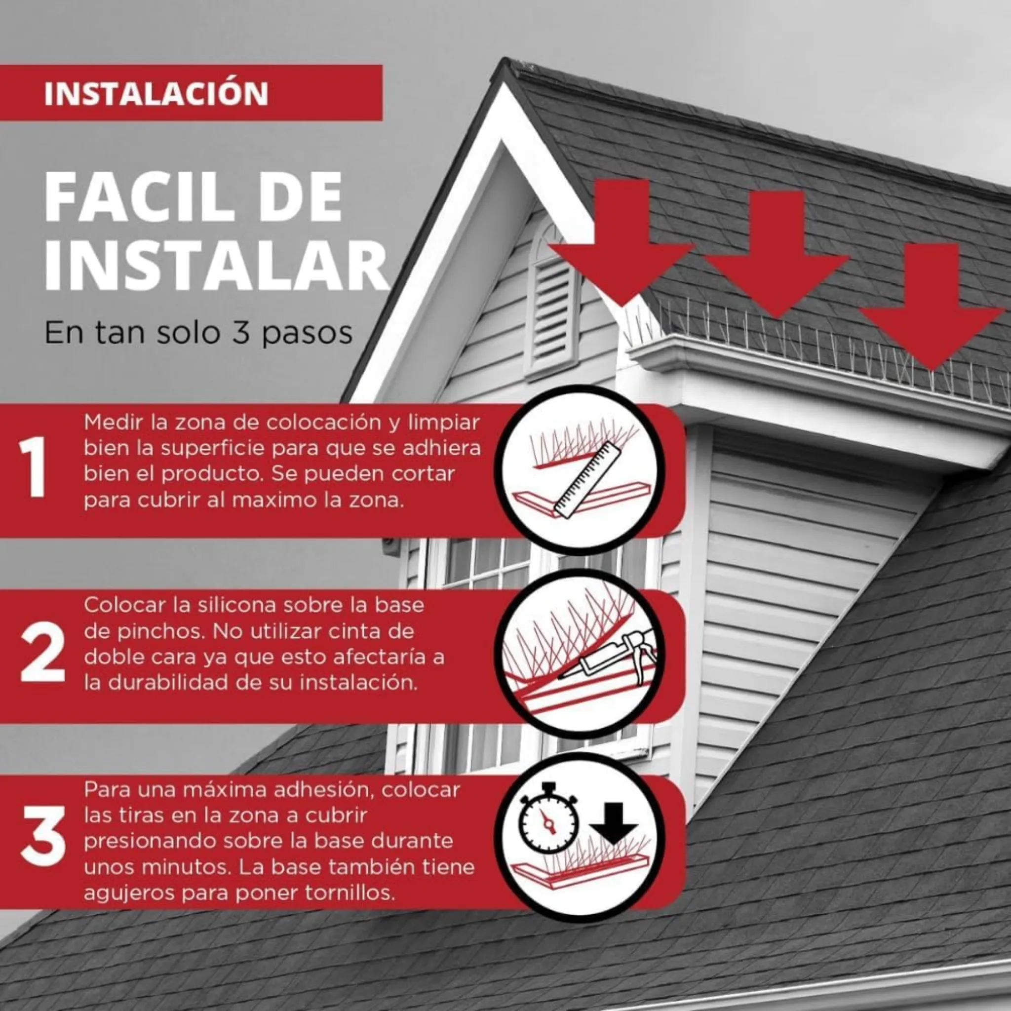 Pinchos Anti Aves para Placas Solares - Image 14