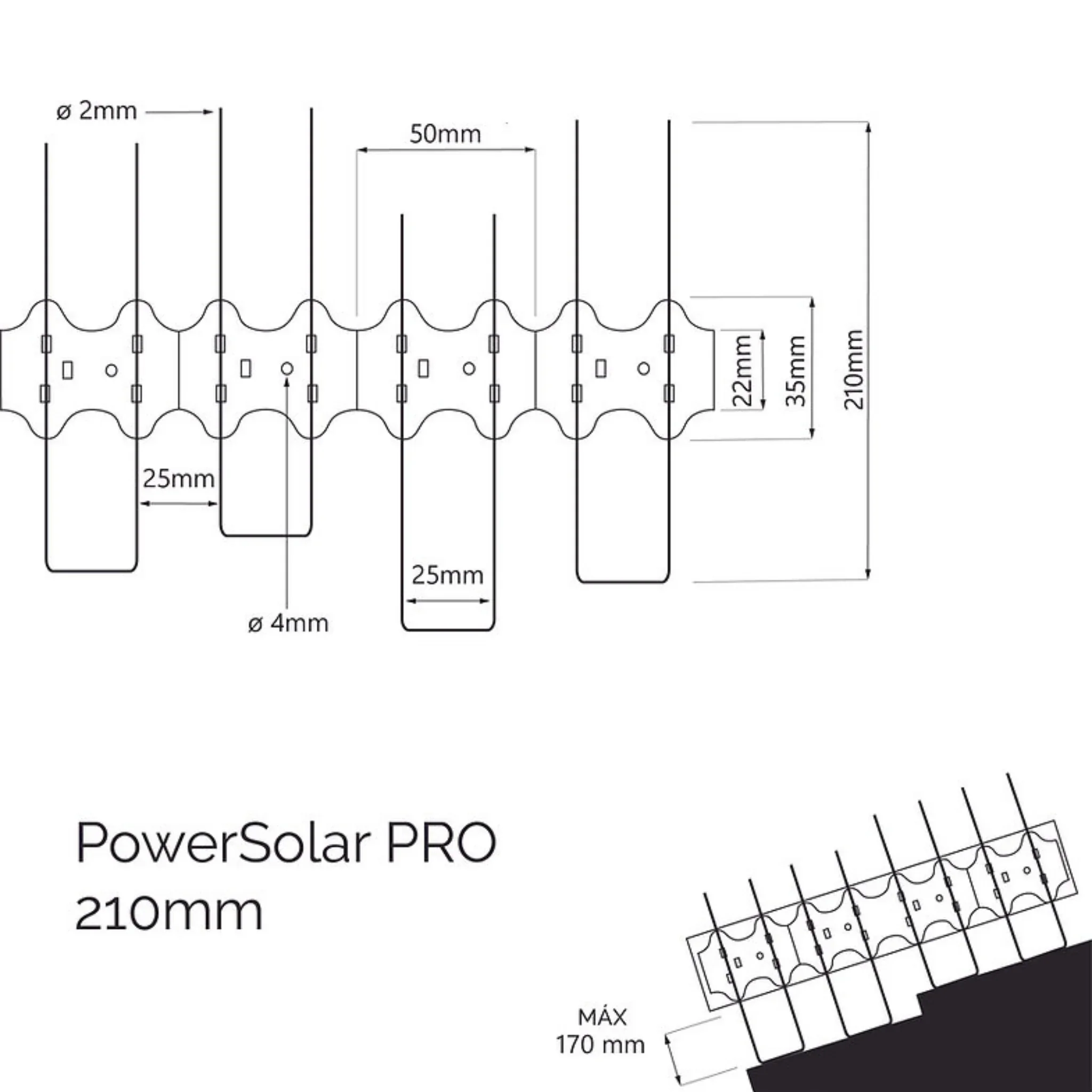 Pinchos Anti Aves para Placas Solares - Image 7