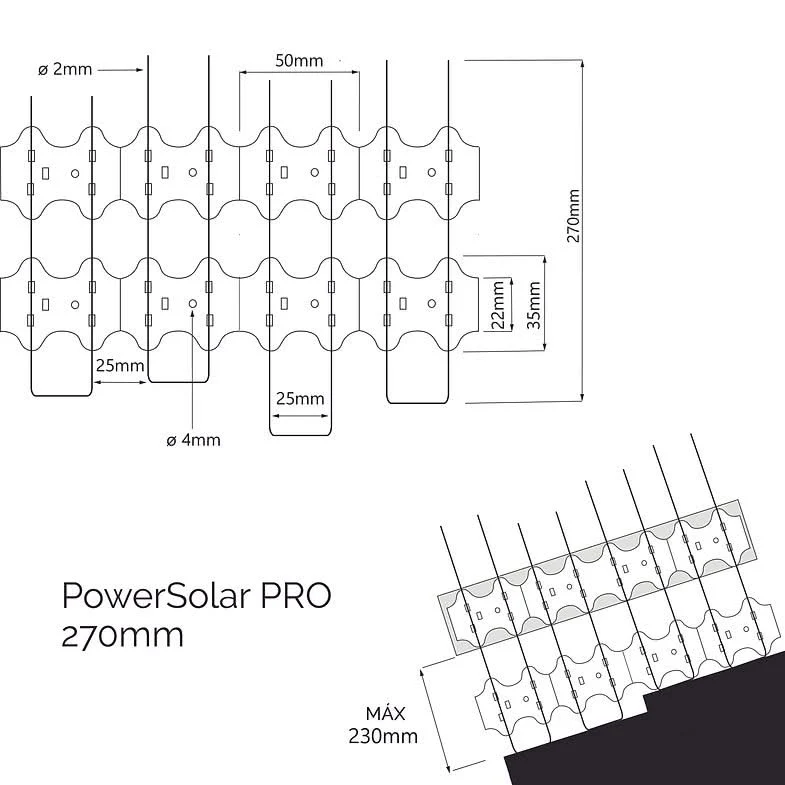 Pinchos Anti Aves para Placas Solares - Image 8