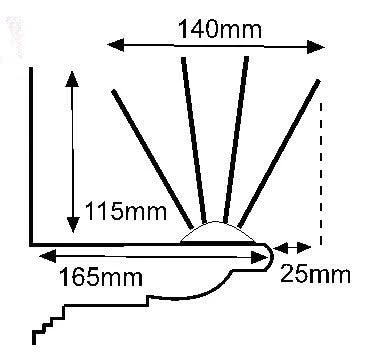 Pinchos Anti Palomas M-32 Base Metal (1 metro) - Image 4