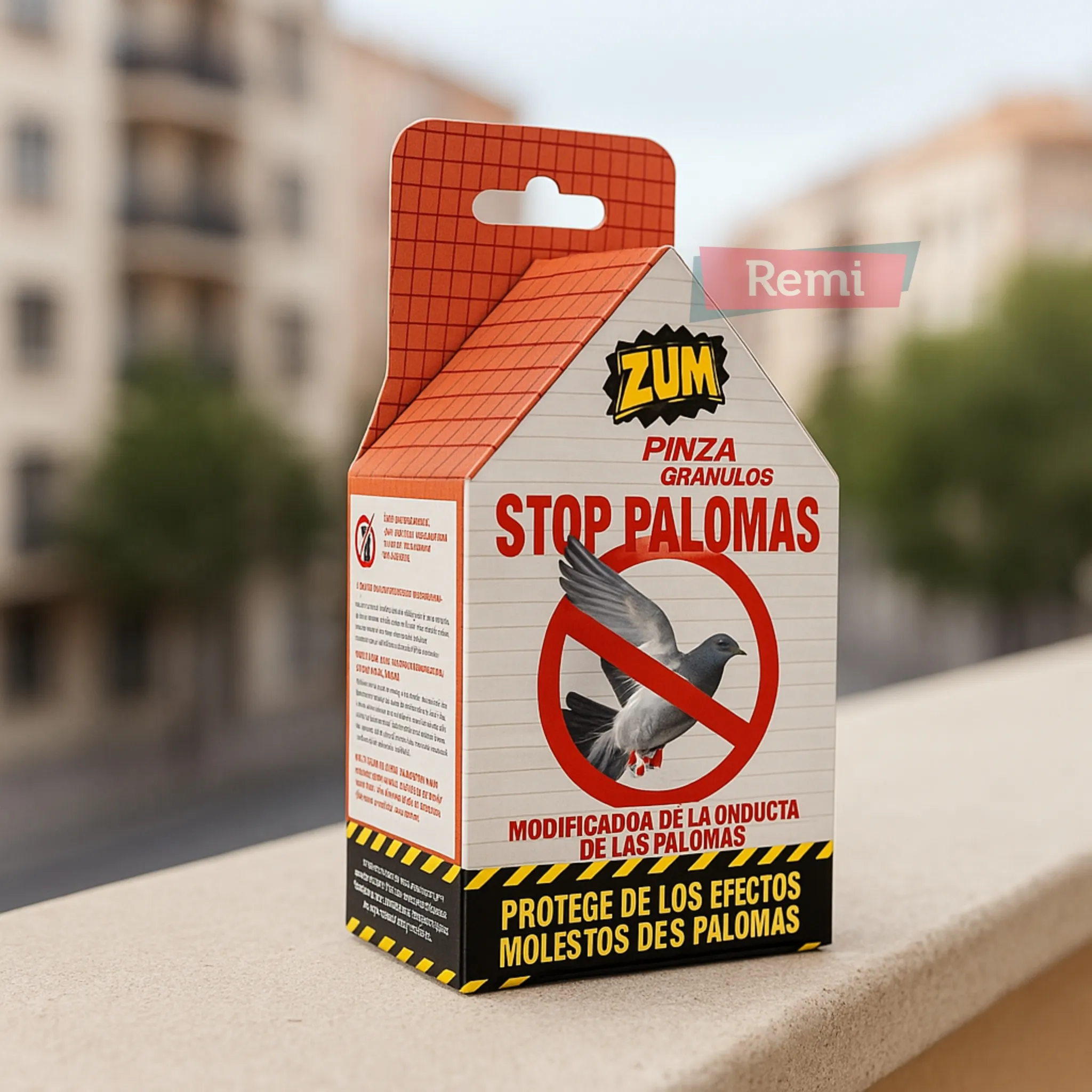Pinza Gránulos Stop Palomas - Zum - Image 2