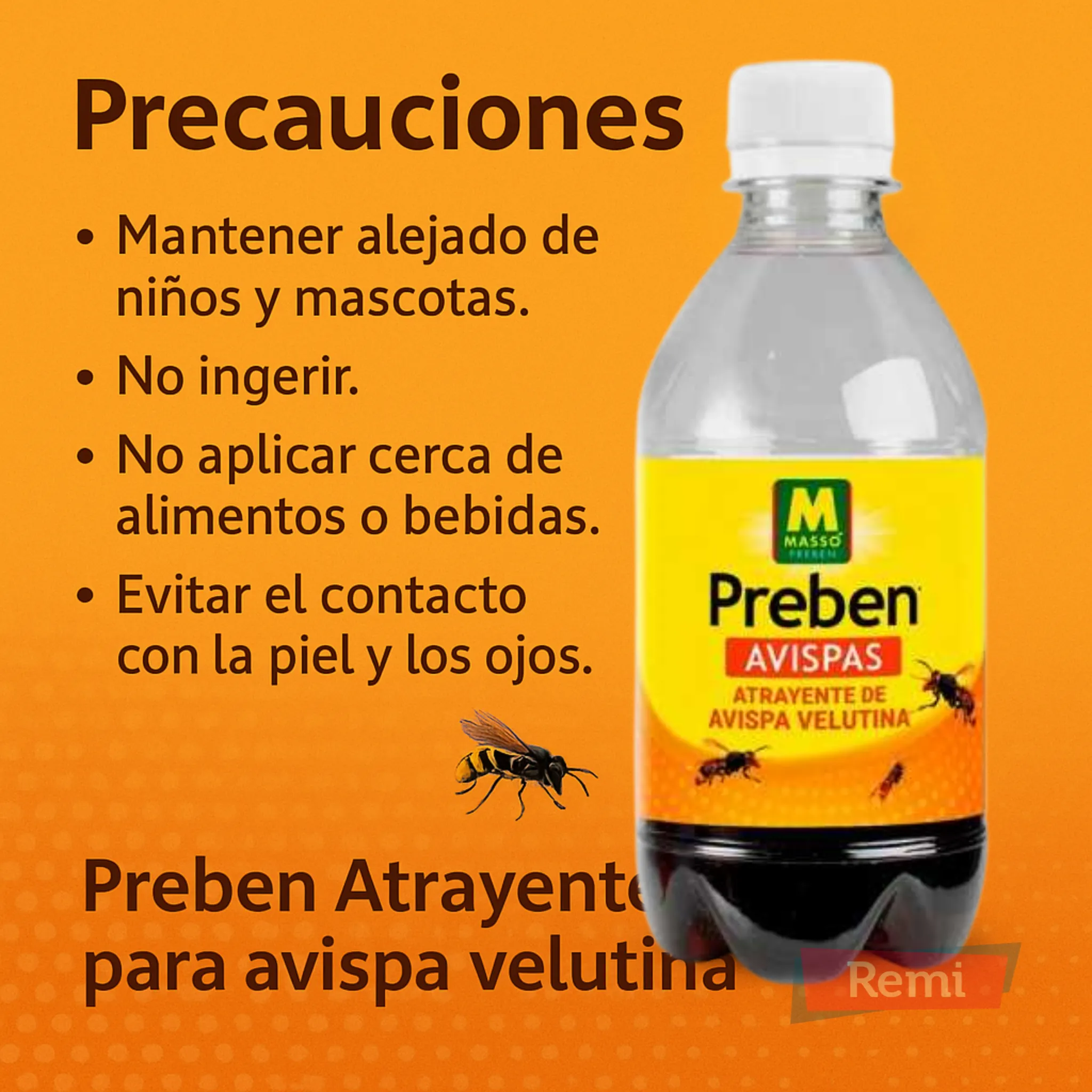 Preben Atrayente Avispa asiática 190 ml - Masso - Image 5