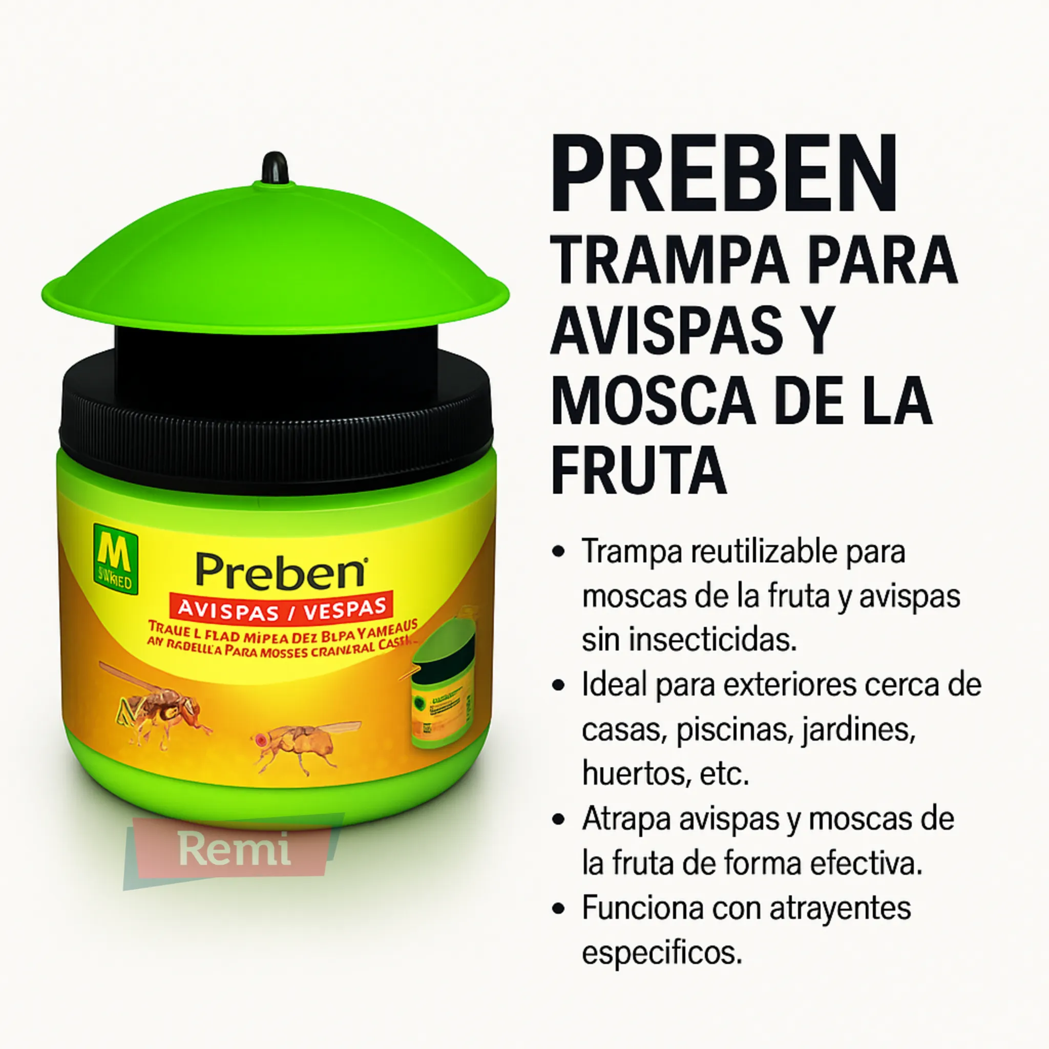 Preben Trampa para Avispas y Mosca De La Fruta - Masso - Image 5