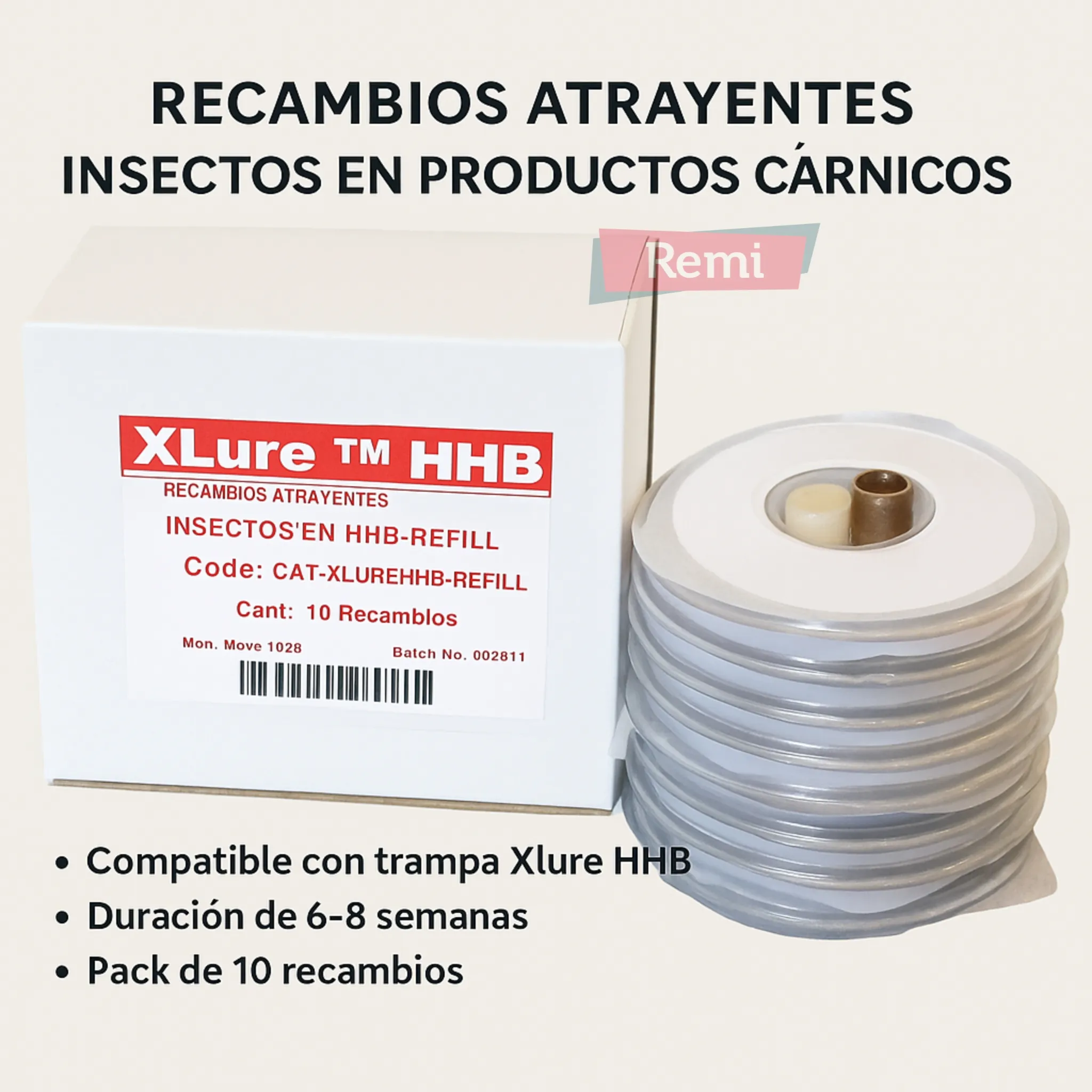Recambios atrayente 10 unidades - Xlure HHB - Image 3