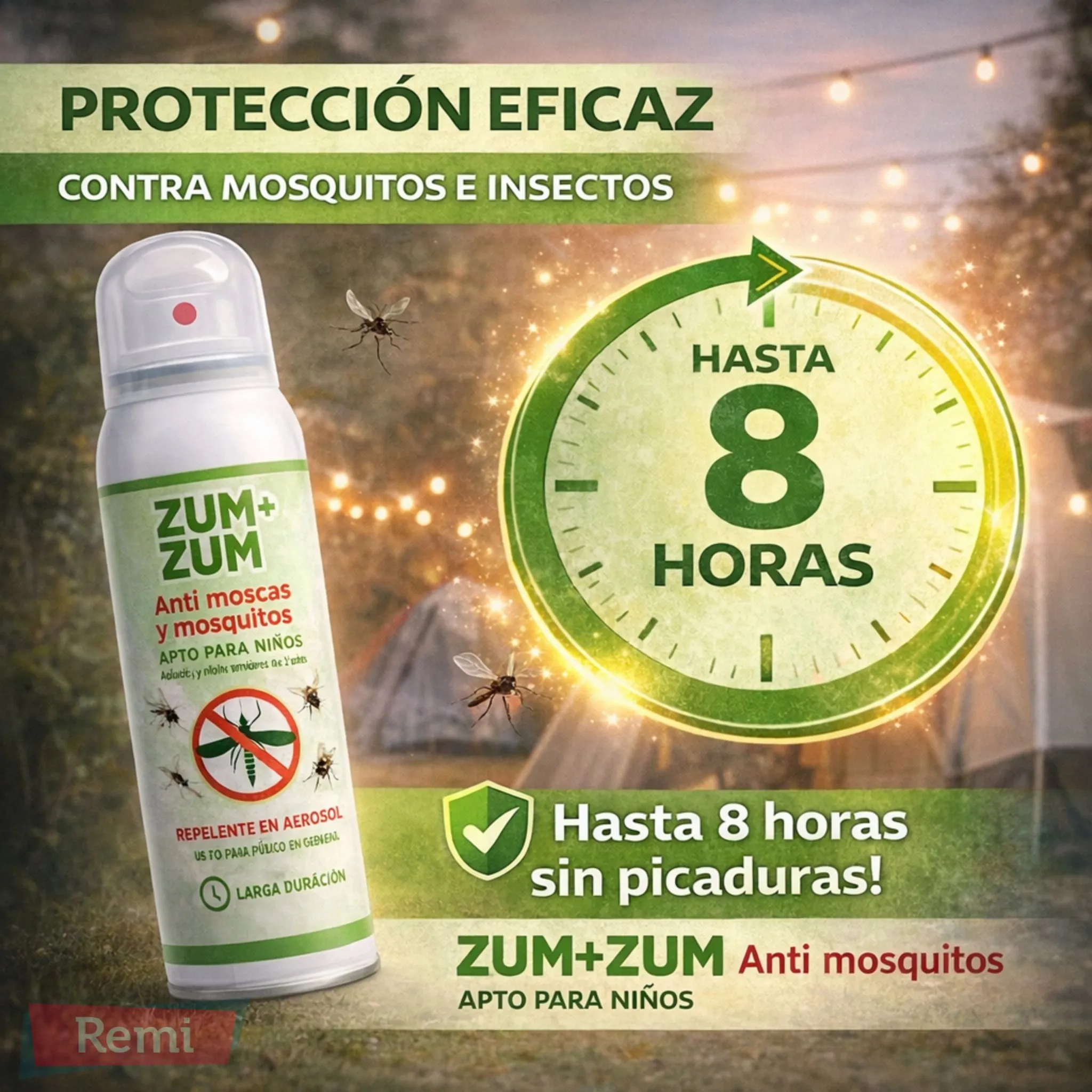 Antimosquitos Repelente Protector contra Mosquitos - Zum - Image 3