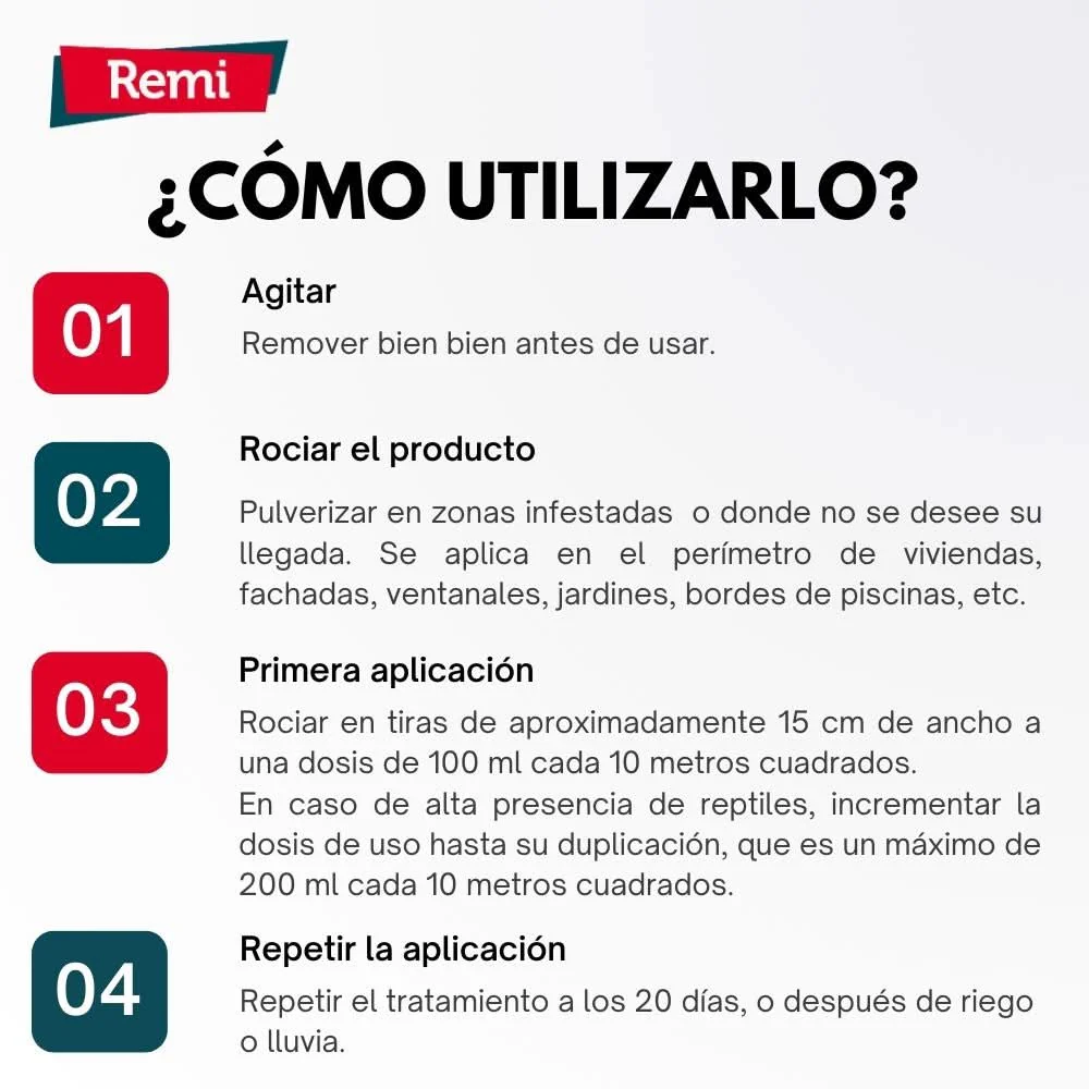 Stopreptil - Spray repelente natural de serpientes, lagartijas y salamanquesas 750 ml - Image 3