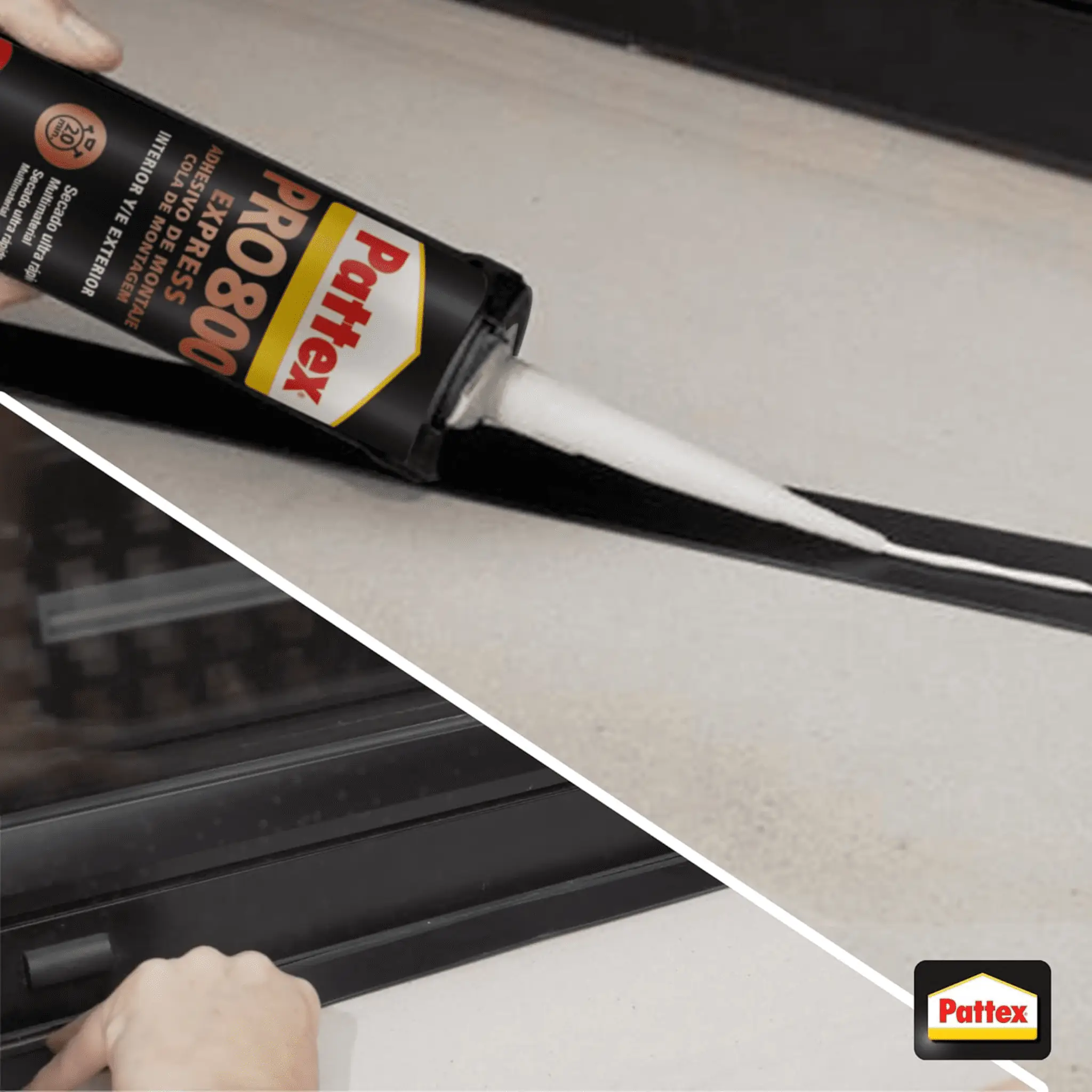Silicona Express secado ultra rápido - Pattex PRO 800 - Image 3