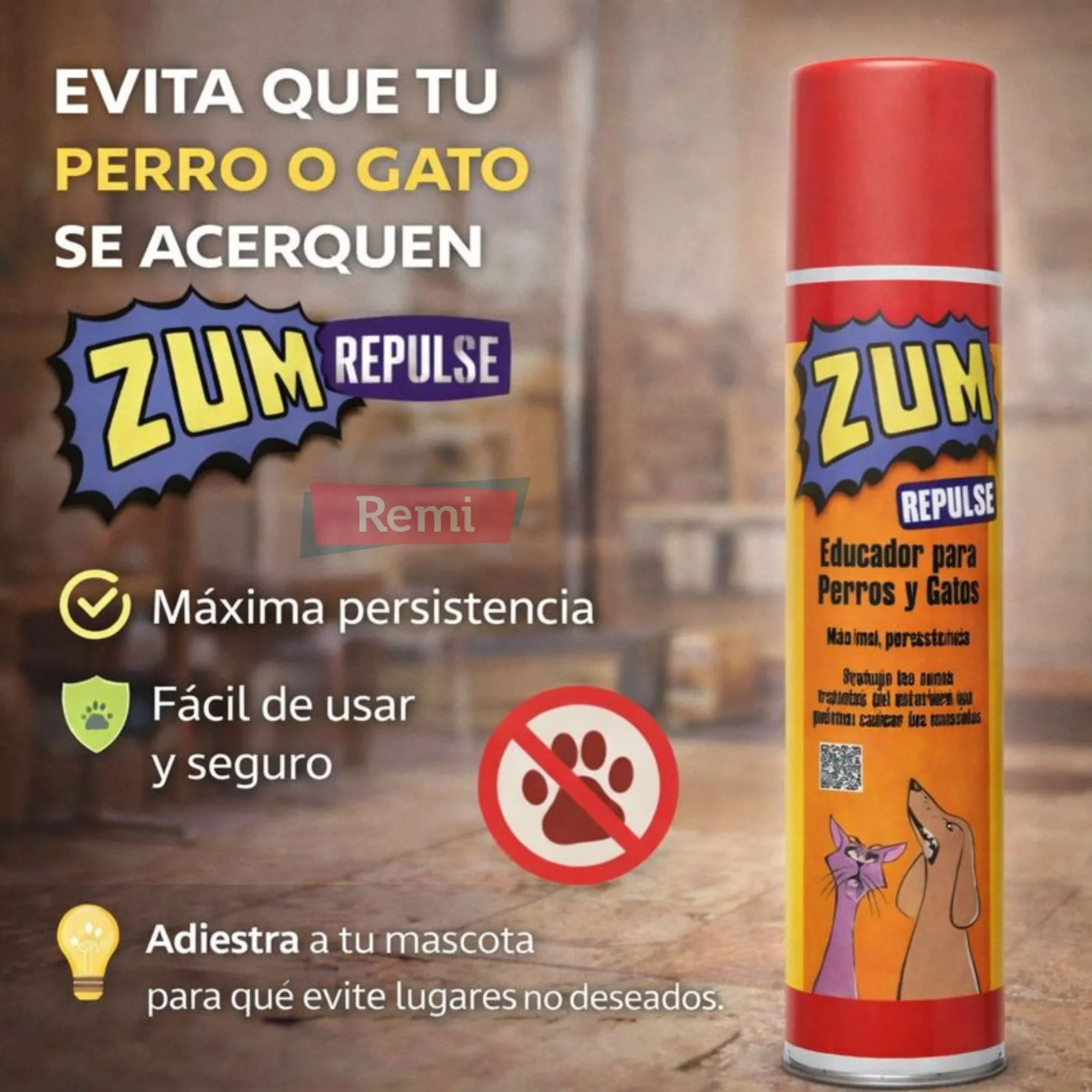 Spray Educador para Perros y Gatos - Zum - Image 3