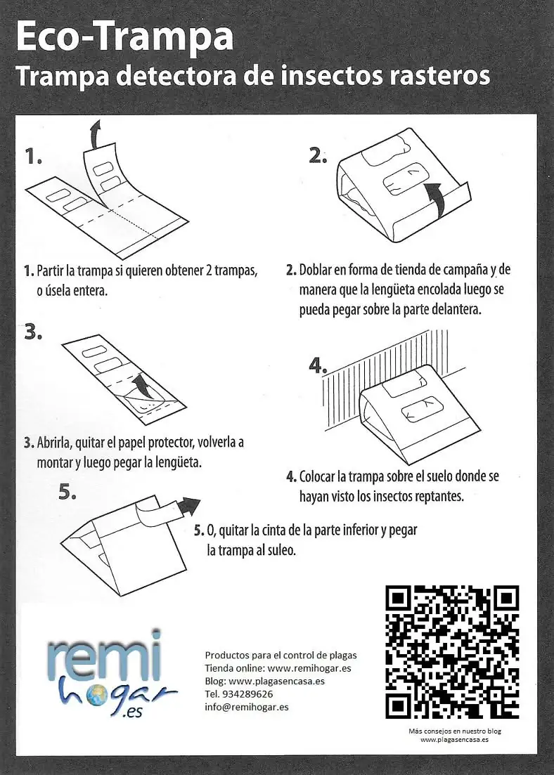 Trampa adhesiva para cucarachas - Image 8