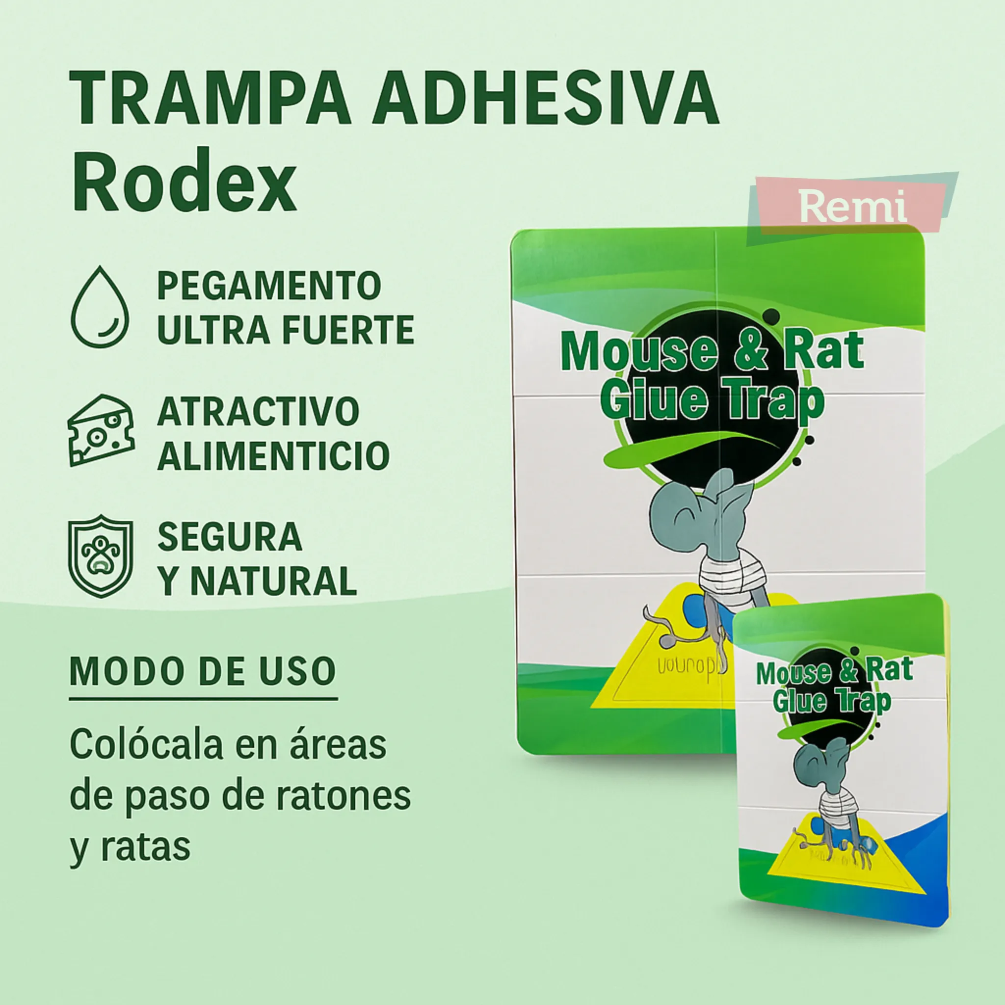 Trampa Adhesiva Ratas Ratones - Rodex - Image 6