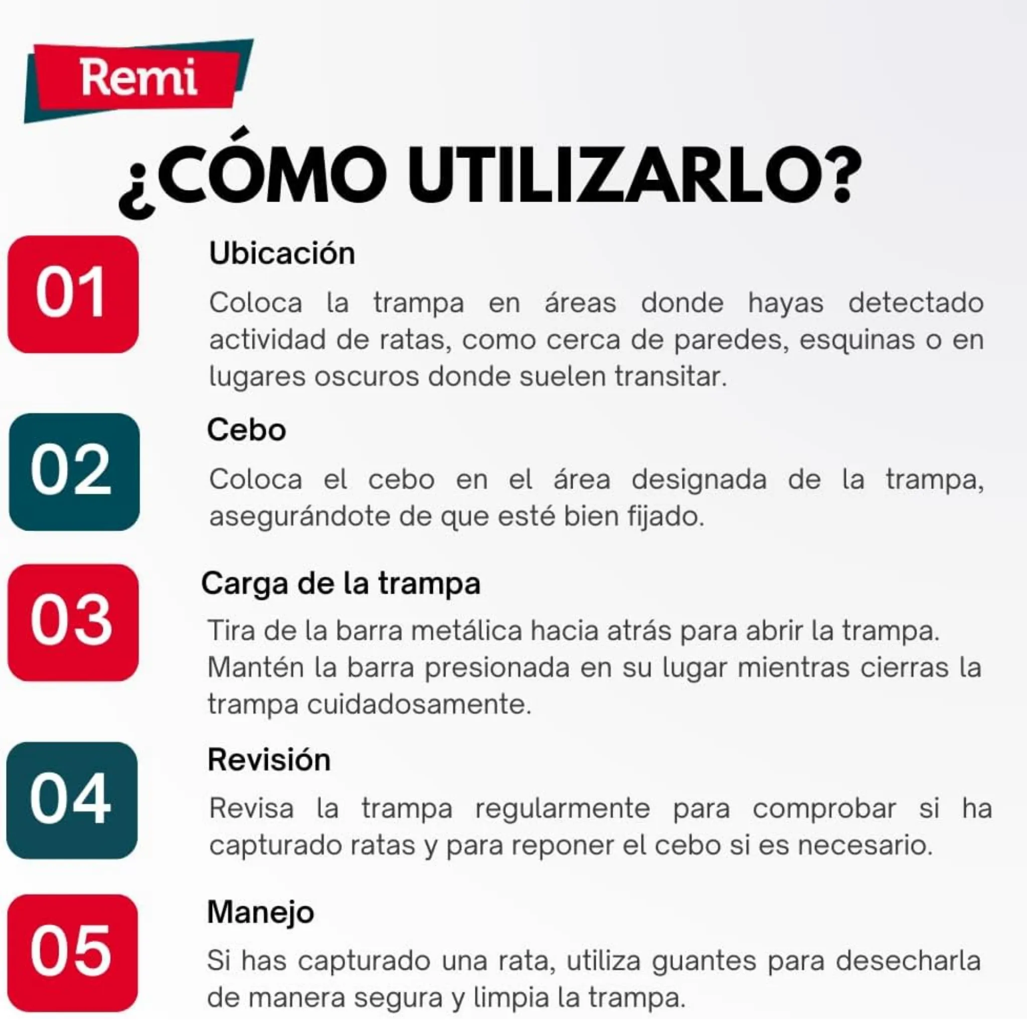 Trampa Mecánica Ratas - Remi Hogar - Image 3