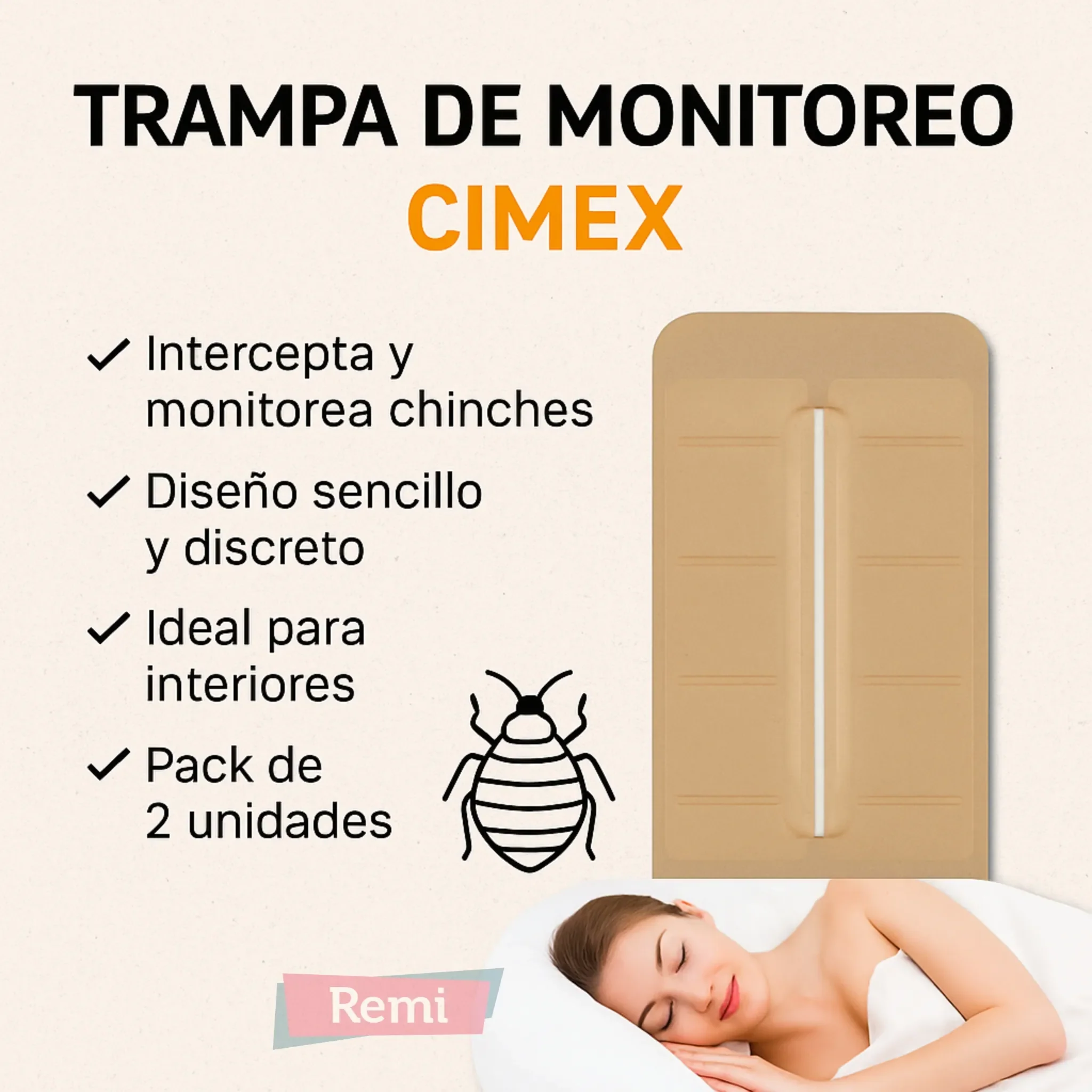Trampa monitoreo chinches - Cimex - Image 3